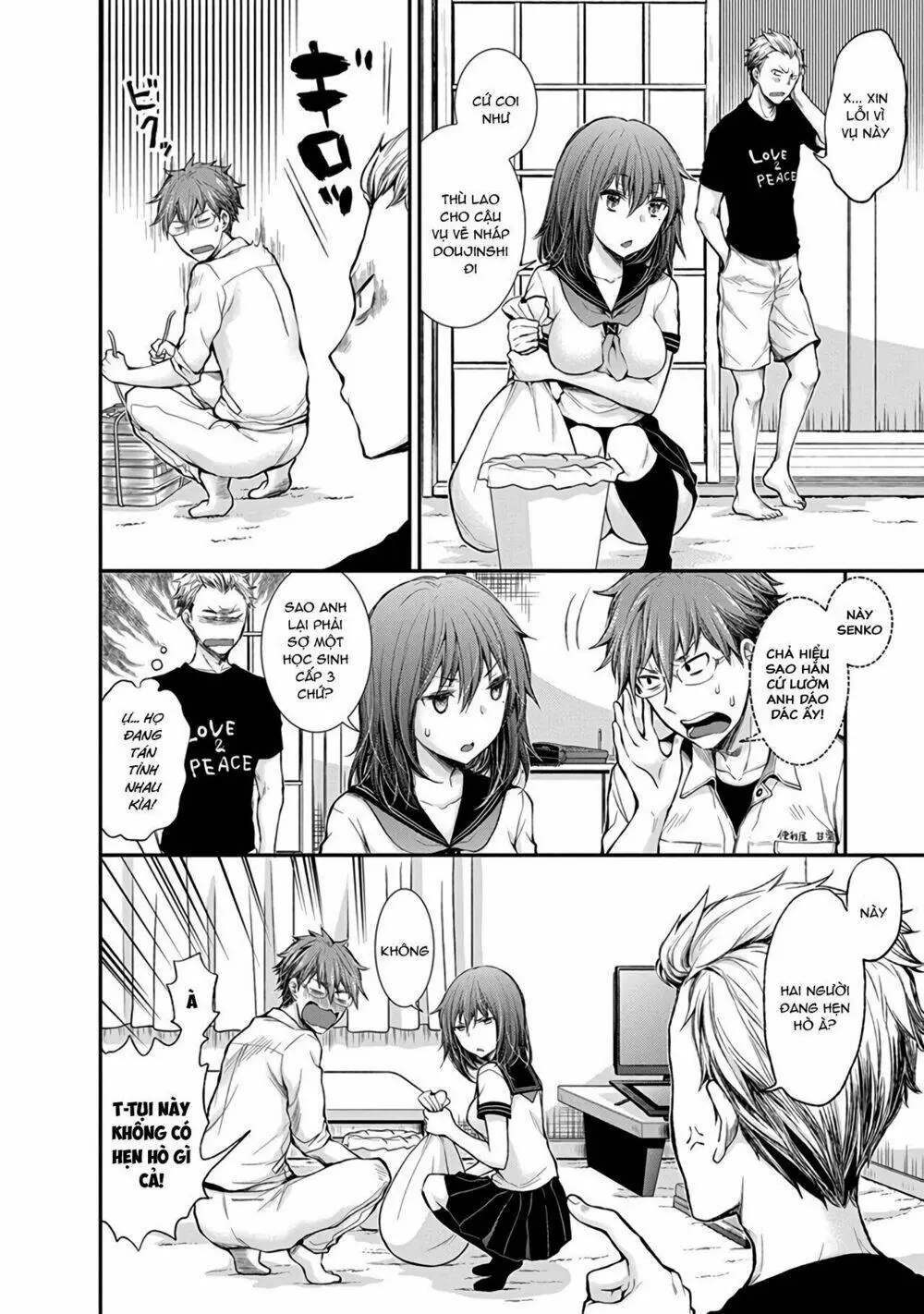 Henjo - Hen Na Joshi Kousei Amaguri Chiko Chapter 42 - Trang 8