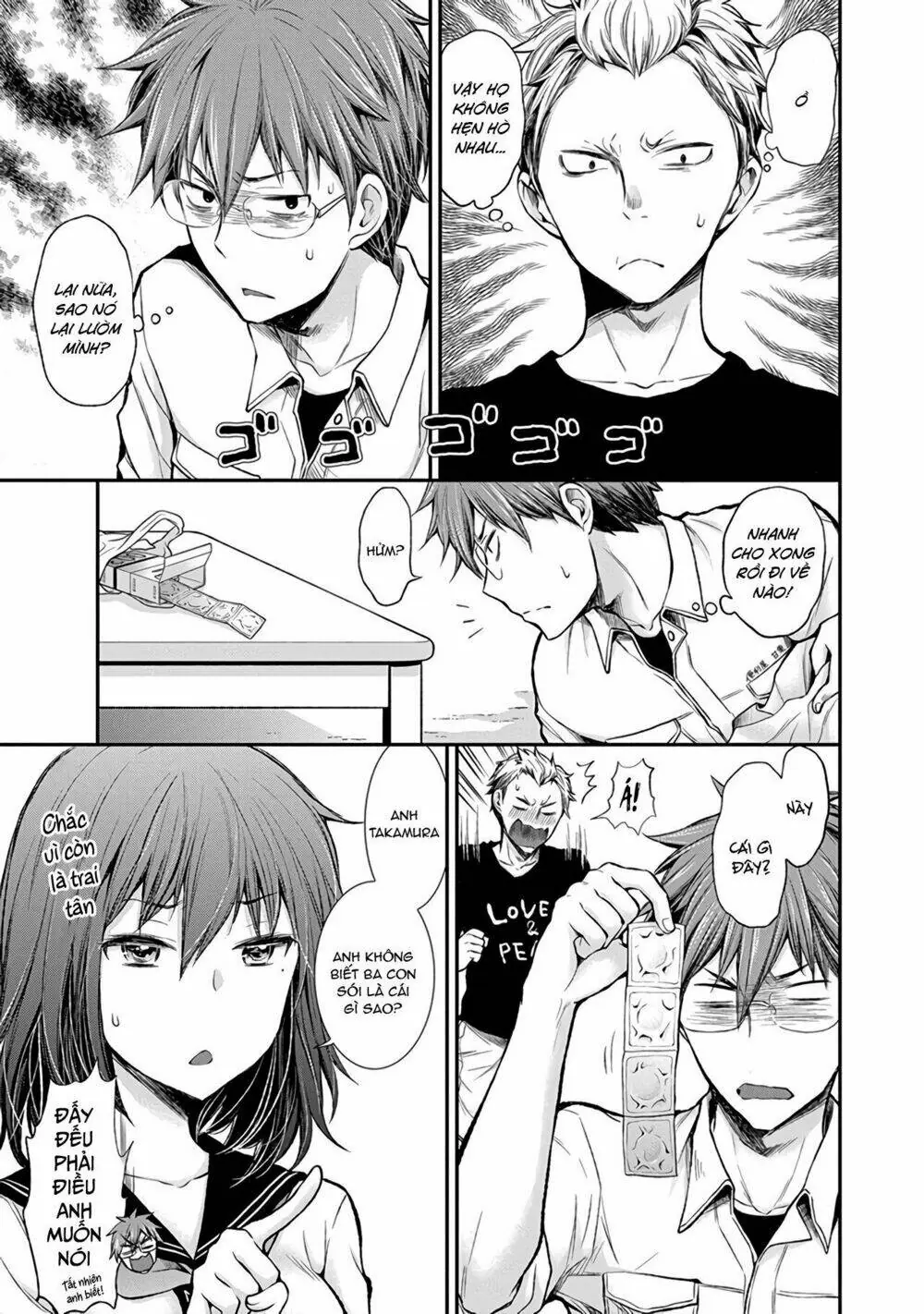Henjo - Hen Na Joshi Kousei Amaguri Chiko Chapter 42 - Trang 9