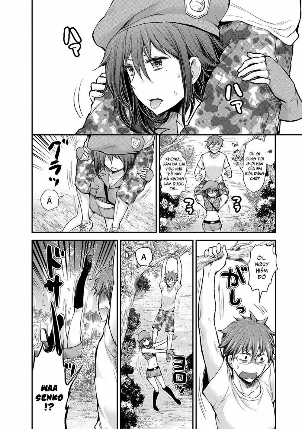 Henjo - Hen Na Joshi Kousei Amaguri Chiko Chapter 43 - Trang 16