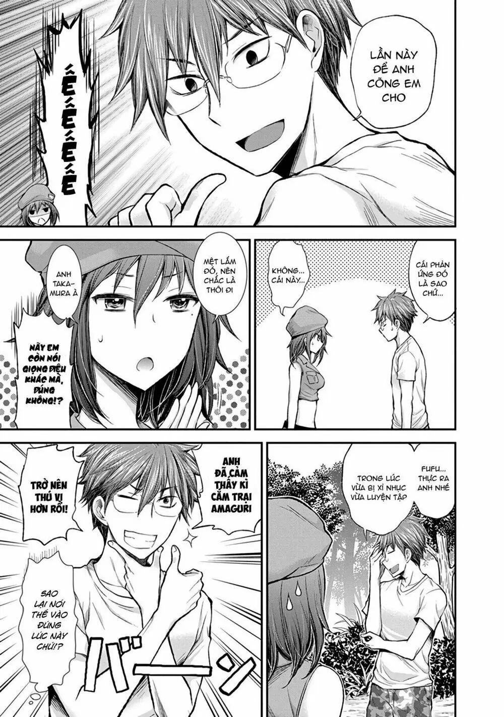 Henjo - Hen Na Joshi Kousei Amaguri Chiko Chapter 43 - Trang 19