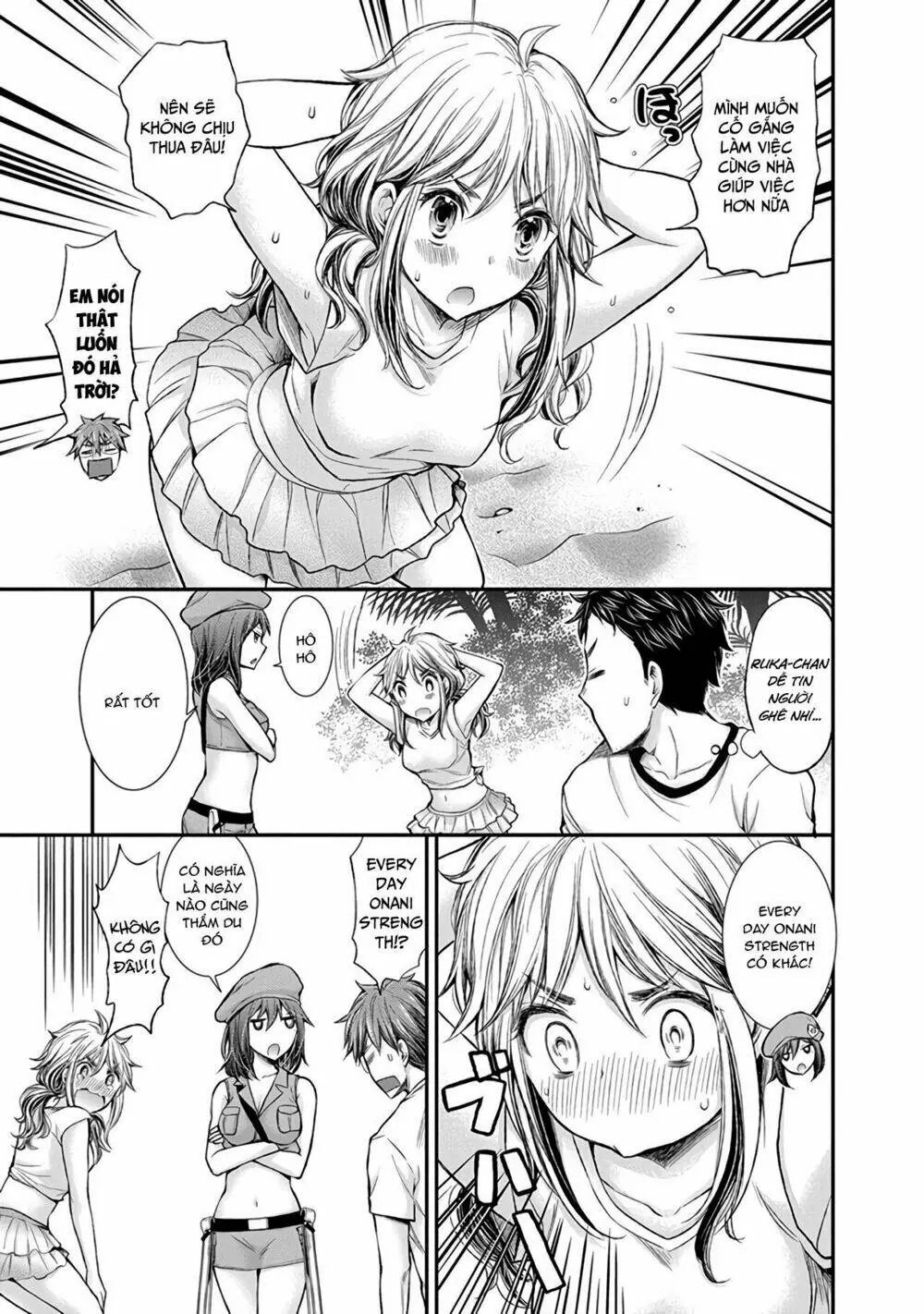 Henjo - Hen Na Joshi Kousei Amaguri Chiko Chapter 43 - Trang 9