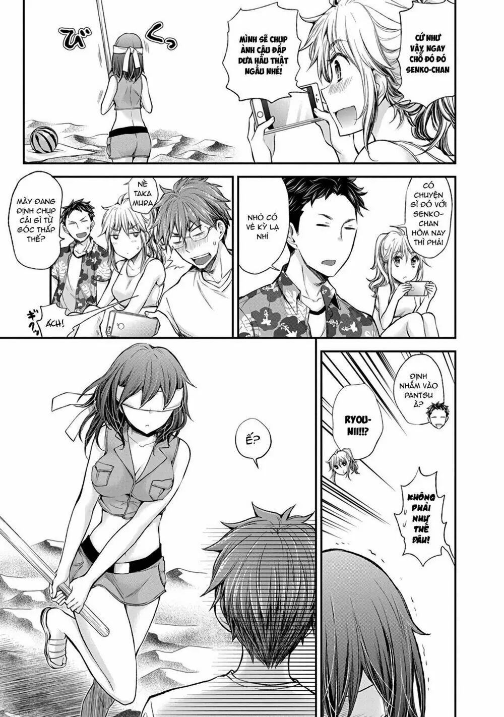 Henjo - Hen Na Joshi Kousei Amaguri Chiko Chapter 44 - Trang 17