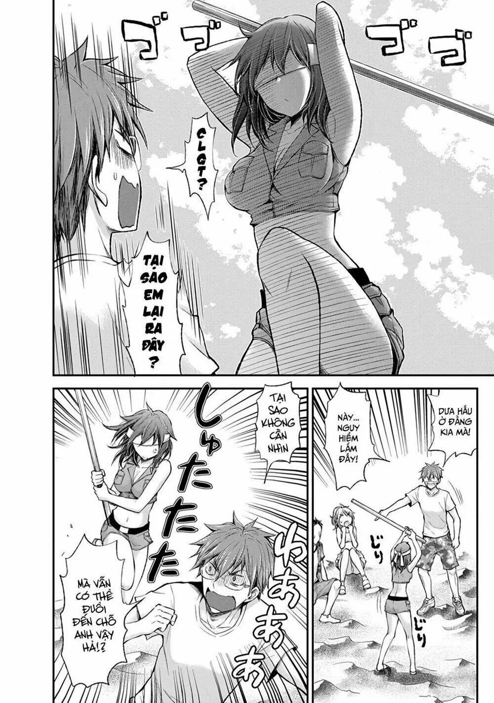 Henjo - Hen Na Joshi Kousei Amaguri Chiko Chapter 44 - Trang 18