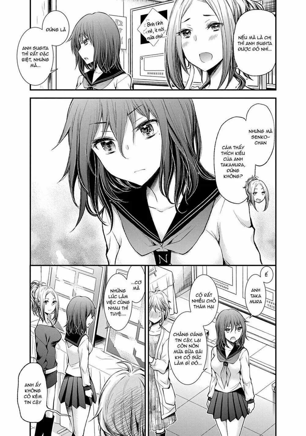 Henjo - Hen Na Joshi Kousei Amaguri Chiko Chapter 45 - Trang 10