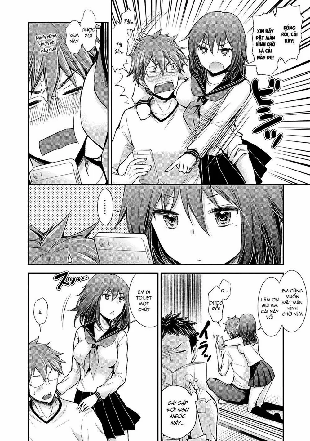 Henjo - Hen Na Joshi Kousei Amaguri Chiko Chapter 46 - Trang 16