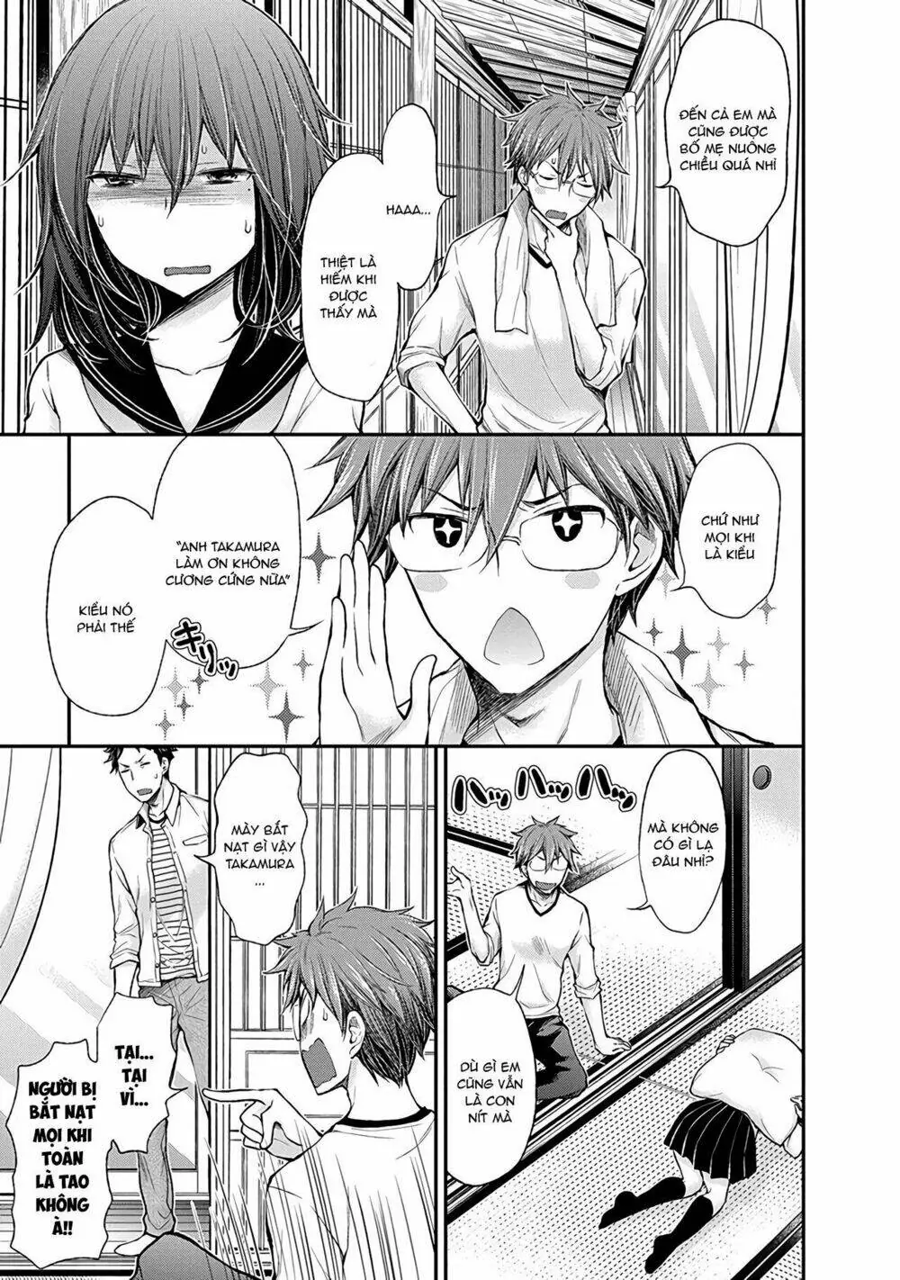 Henjo - Hen Na Joshi Kousei Amaguri Chiko Chapter 46 - Trang 9