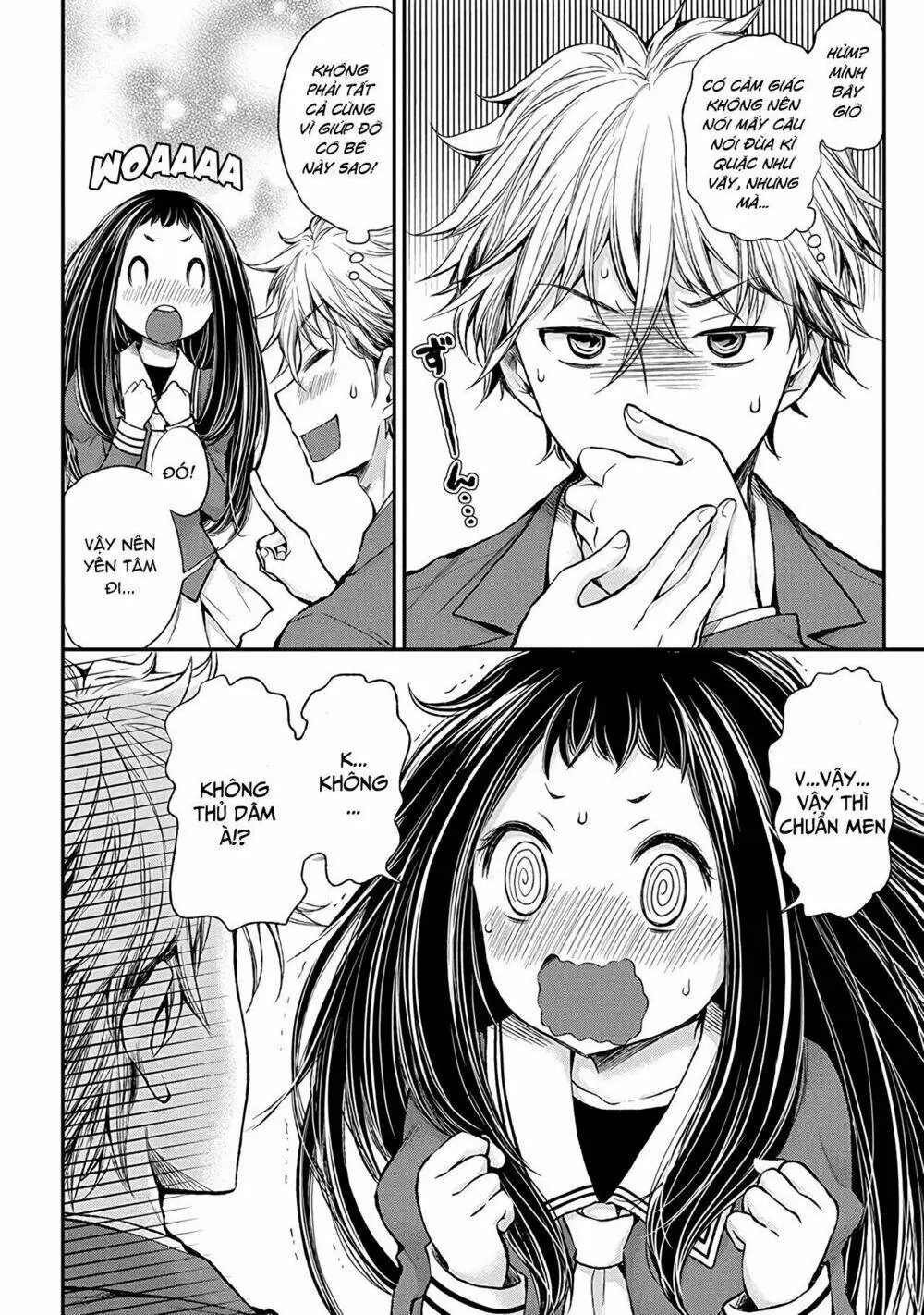 Henjo - Hen Na Joshi Kousei Amaguri Chiko Chapter 47 - Trang 12