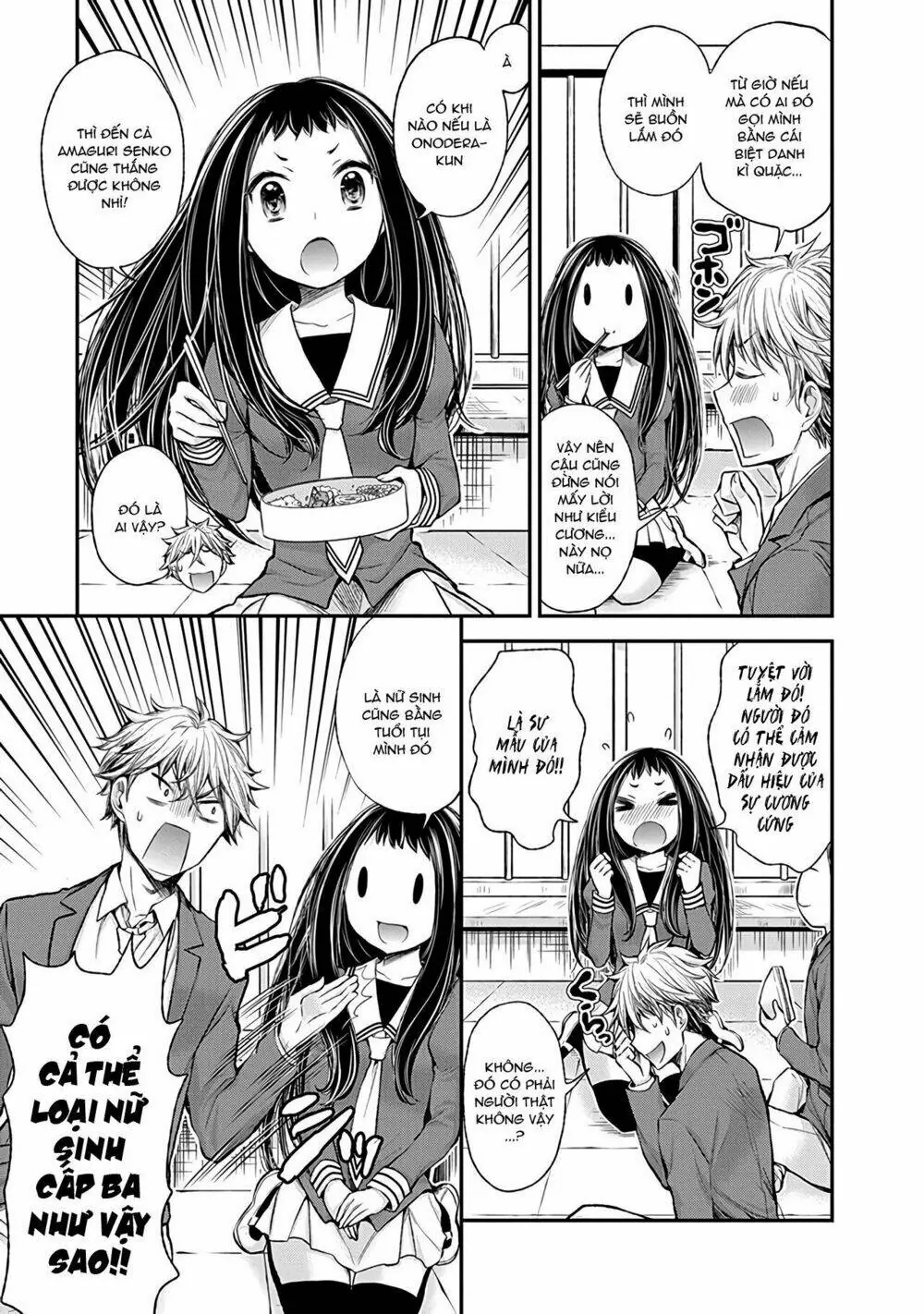Henjo - Hen Na Joshi Kousei Amaguri Chiko Chapter 47 - Trang 15