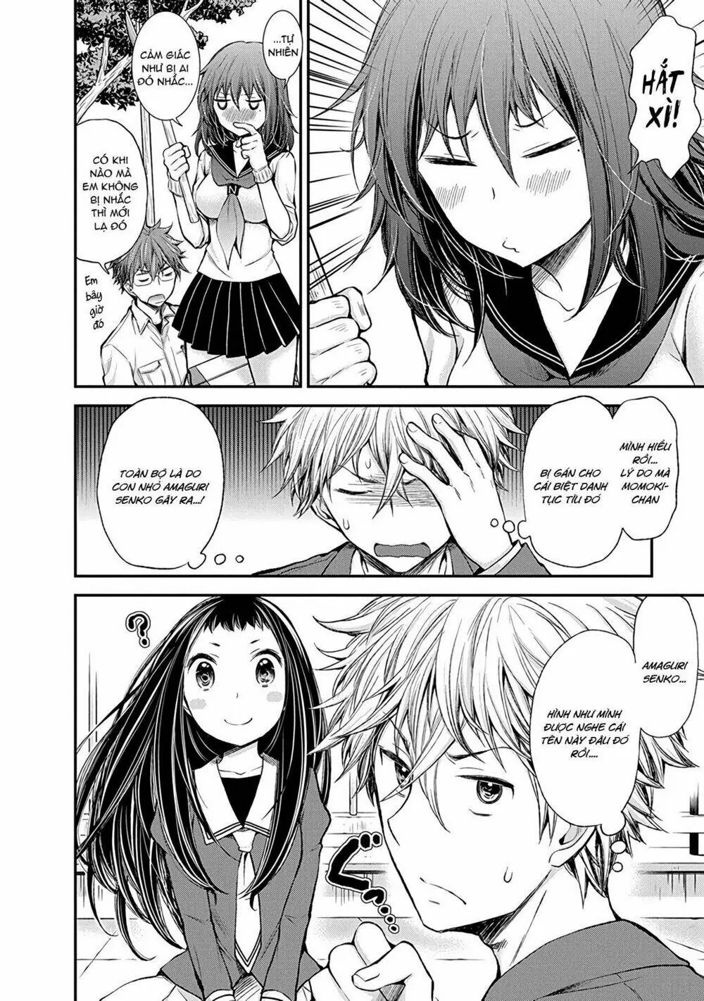Henjo - Hen Na Joshi Kousei Amaguri Chiko Chapter 47 - Trang 16