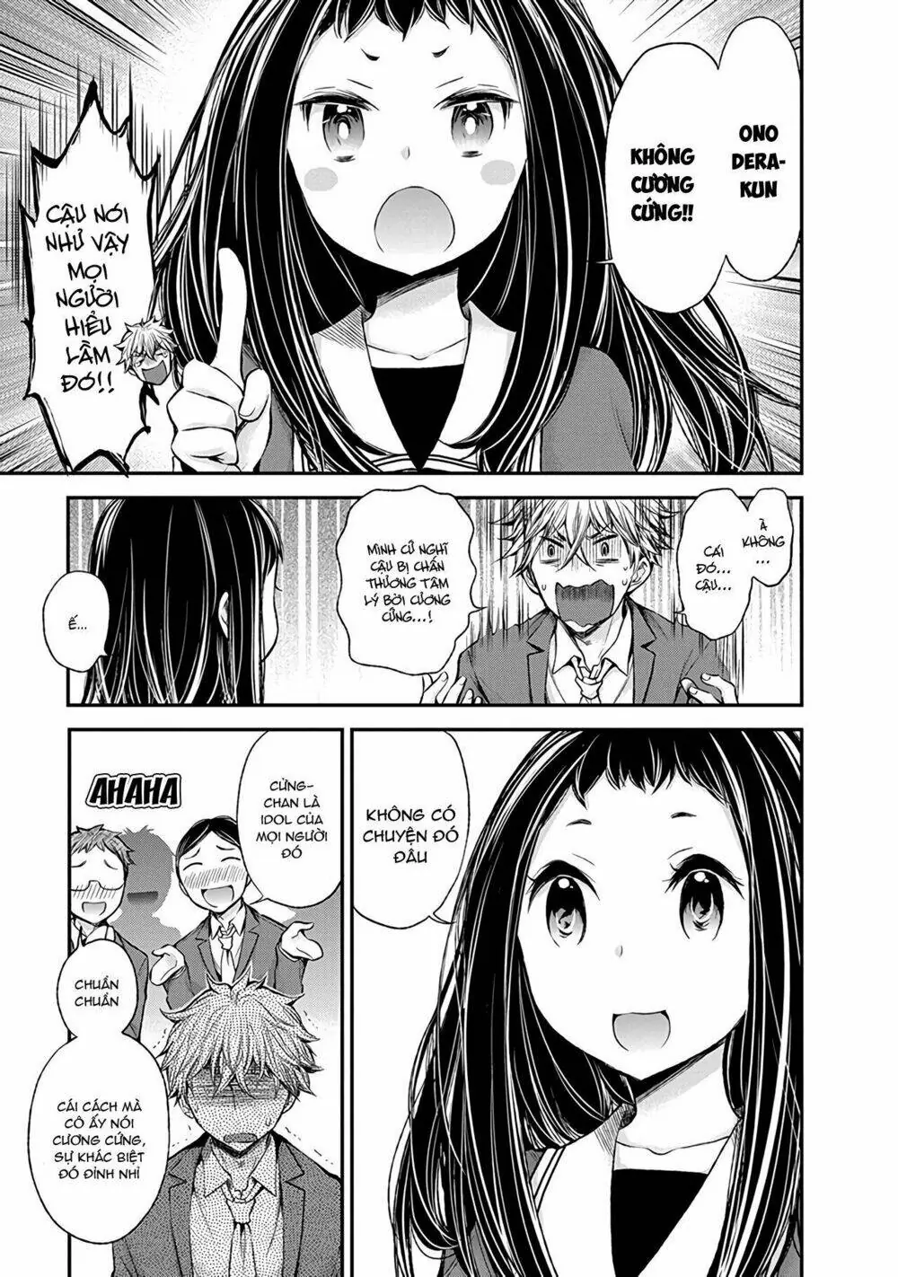 Henjo - Hen Na Joshi Kousei Amaguri Chiko Chapter 47 - Trang 19