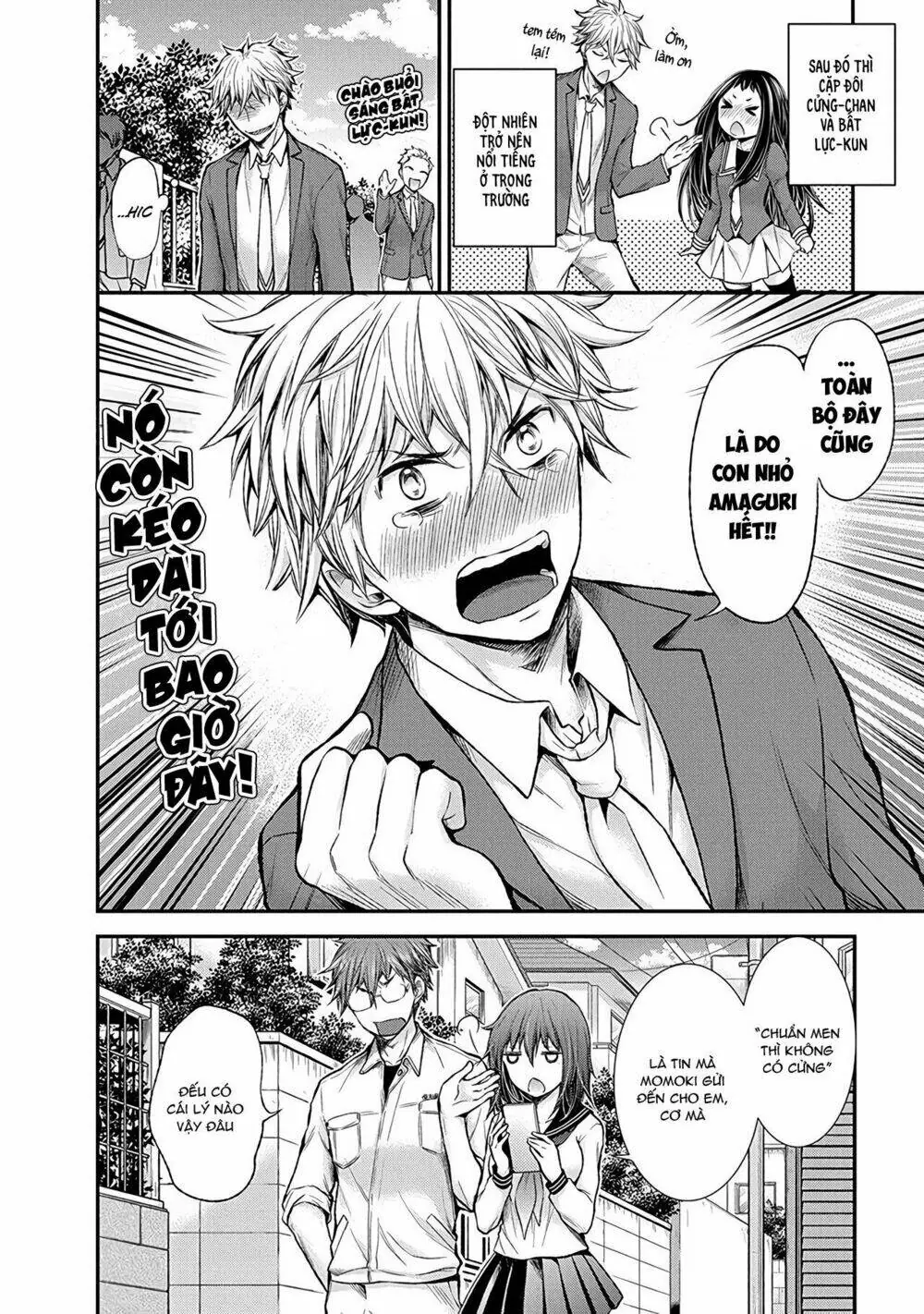Henjo - Hen Na Joshi Kousei Amaguri Chiko Chapter 47 - Trang 22
