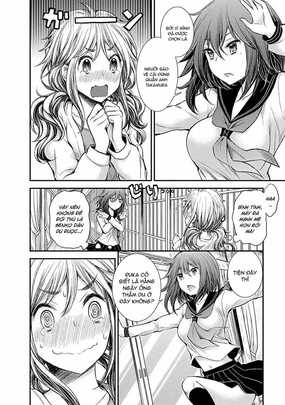 Henjo - Hen Na Joshi Kousei Amaguri Chiko Chapter 48 - Trang 14