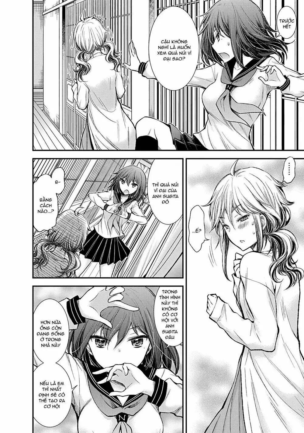 Henjo - Hen Na Joshi Kousei Amaguri Chiko Chapter 48 - Trang 16