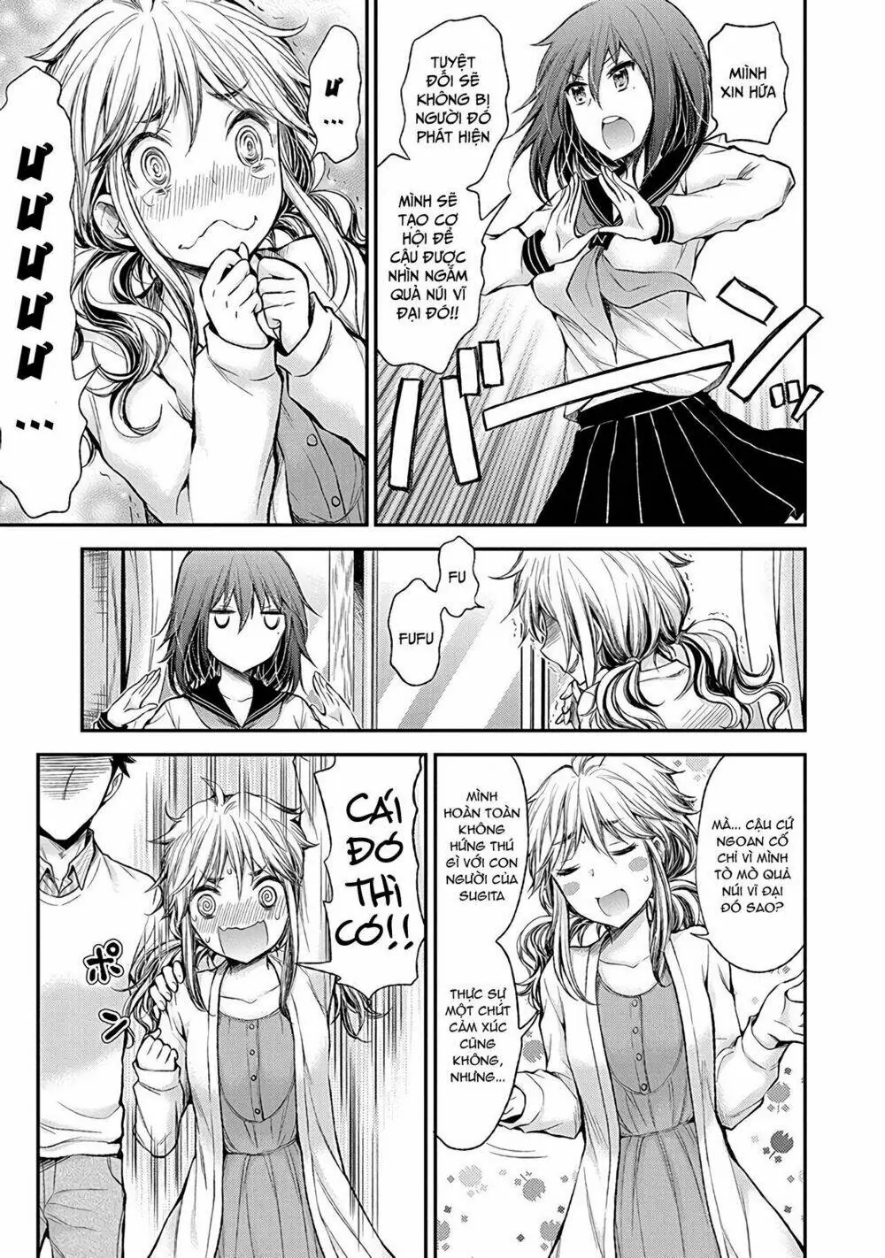 Henjo - Hen Na Joshi Kousei Amaguri Chiko Chapter 48 - Trang 17
