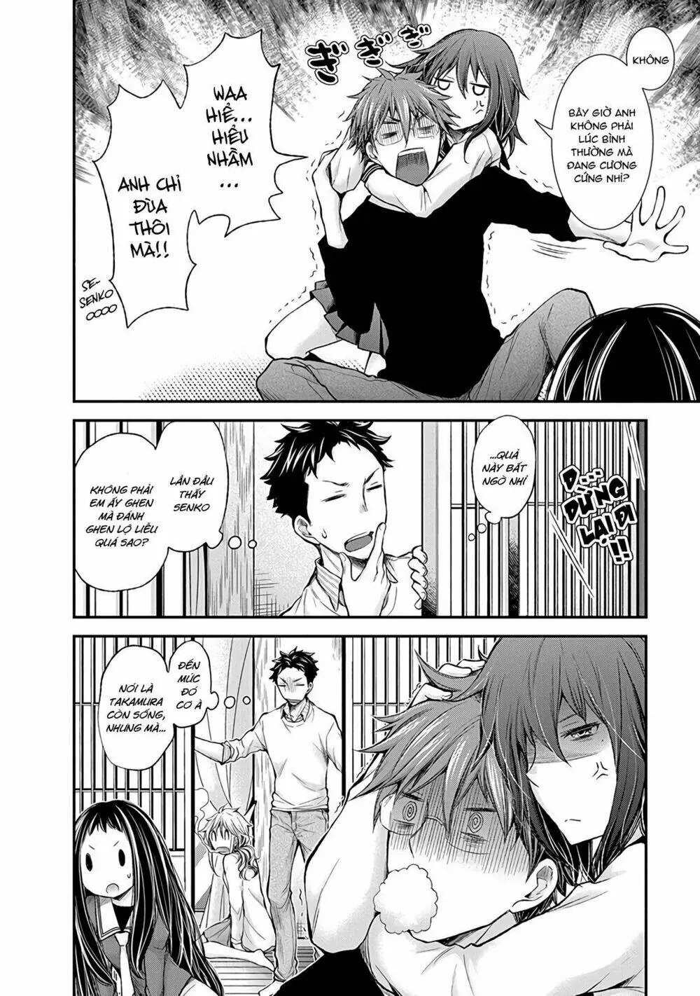 Henjo - Hen Na Joshi Kousei Amaguri Chiko Chapter 48 - Trang 22