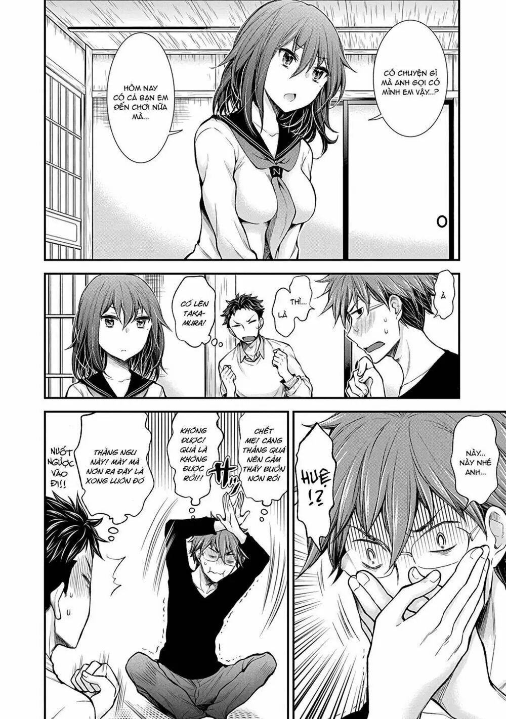 Henjo - Hen Na Joshi Kousei Amaguri Chiko Chapter 48 - Trang 8