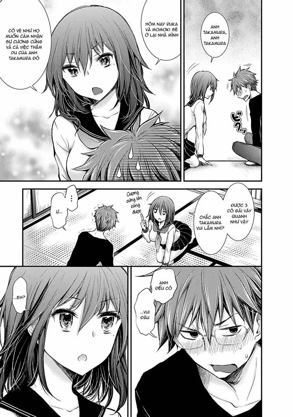 Henjo - Hen Na Joshi Kousei Amaguri Chiko Chapter 48 - Trang 9