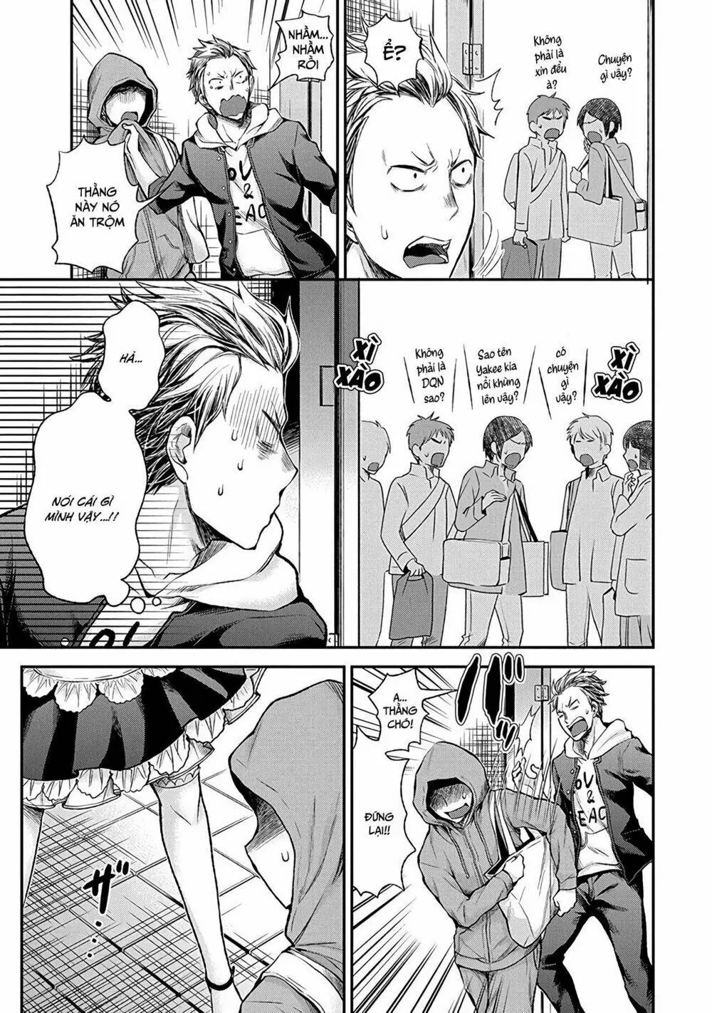 Henjo - Hen Na Joshi Kousei Amaguri Chiko Chapter 50 - Trang 15
