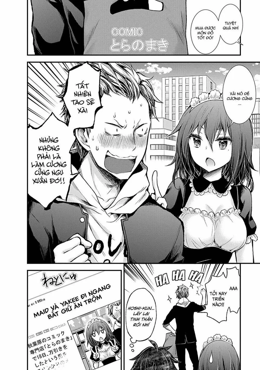 Henjo - Hen Na Joshi Kousei Amaguri Chiko Chapter 50 - Trang 22