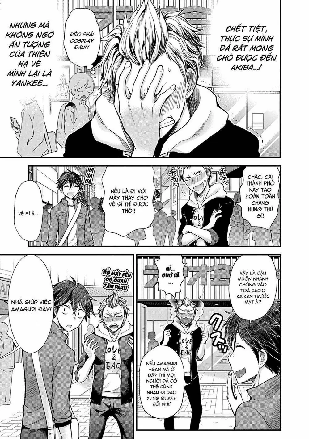 Henjo - Hen Na Joshi Kousei Amaguri Chiko Chapter 50 - Trang 5