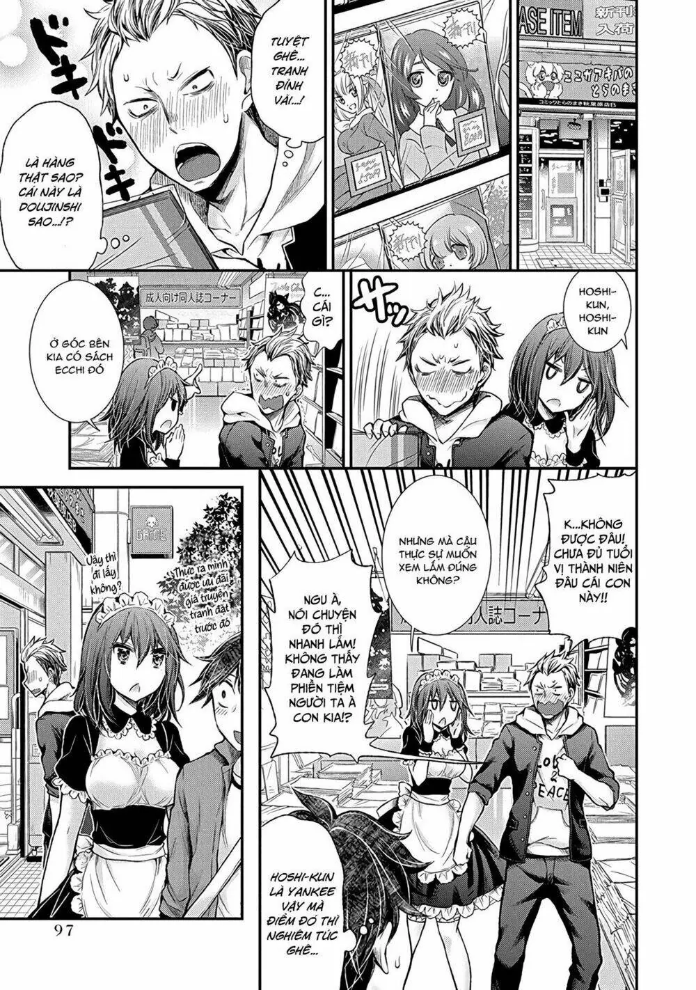 Henjo - Hen Na Joshi Kousei Amaguri Chiko Chapter 50 - Trang 9