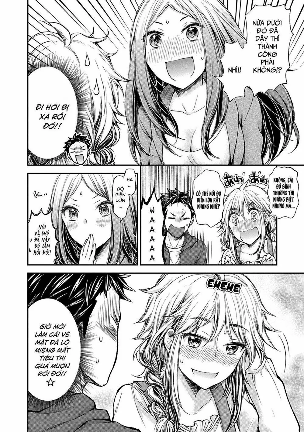 Henjo - Hen Na Joshi Kousei Amaguri Chiko Chapter 51 - Trang 16