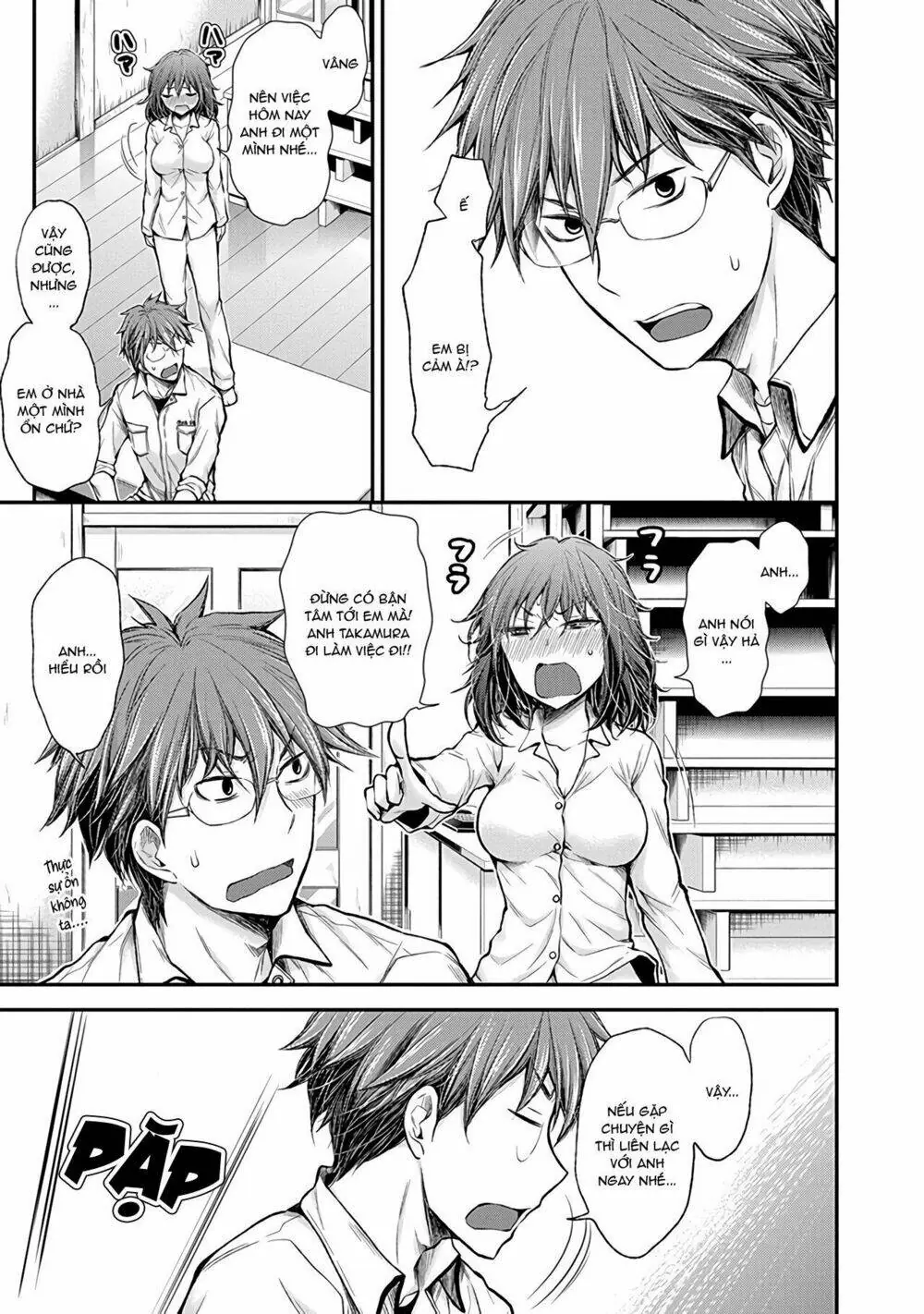 Henjo - Hen Na Joshi Kousei Amaguri Chiko Chapter 52 - Trang 5