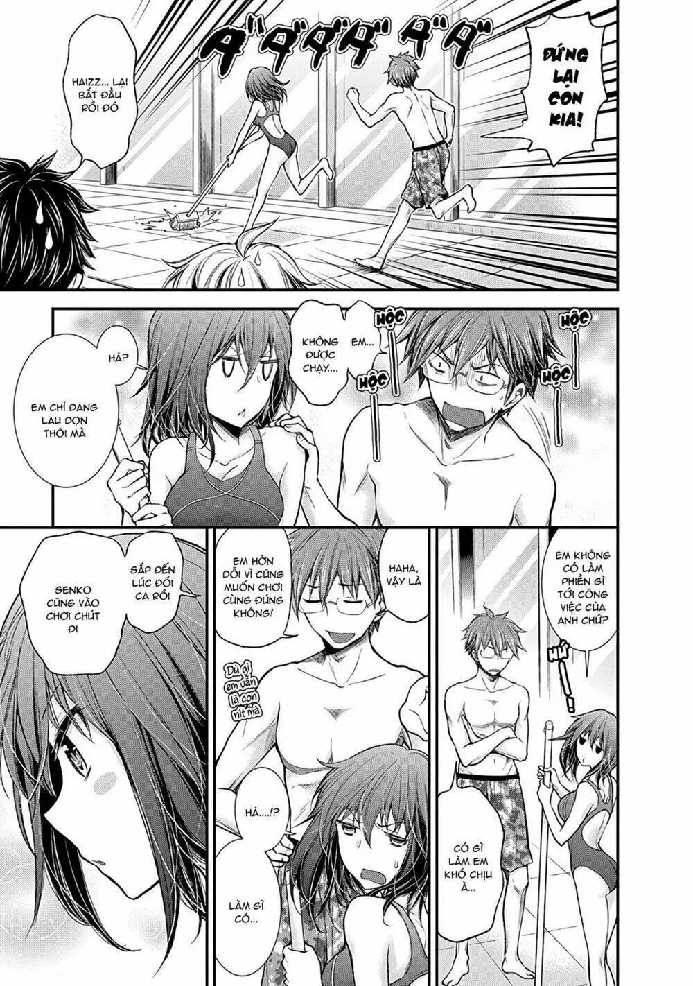 Henjo - Hen Na Joshi Kousei Amaguri Chiko Chapter 53 - Trang 19