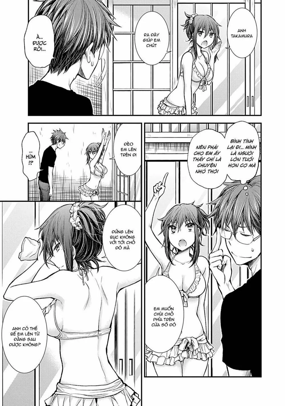 Henjo - Hen Na Joshi Kousei Amaguri Chiko Chapter 55 - Trang 13
