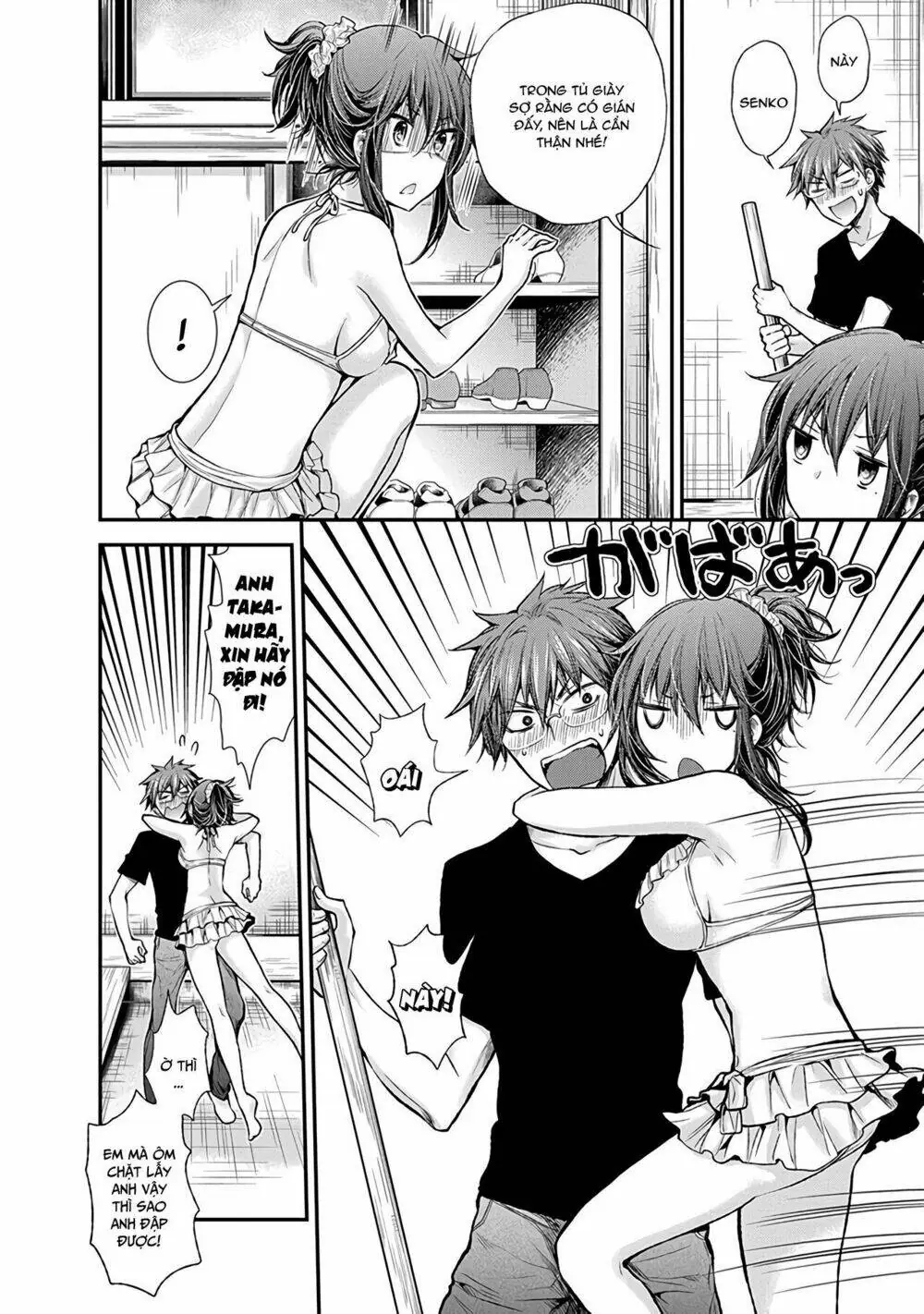 Henjo - Hen Na Joshi Kousei Amaguri Chiko Chapter 55 - Trang 18