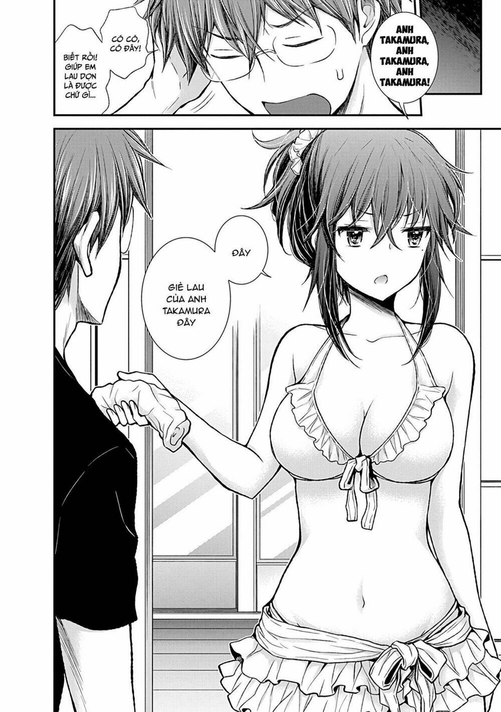 Henjo - Hen Na Joshi Kousei Amaguri Chiko Chapter 55 - Trang 4