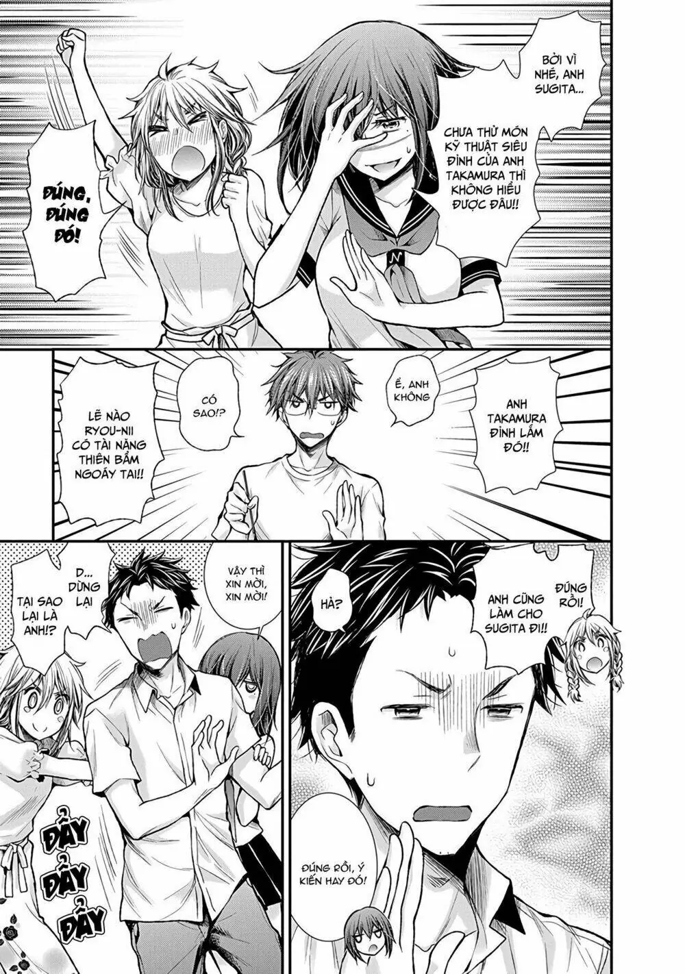 Henjo - Hen Na Joshi Kousei Amaguri Chiko Chapter 56 - Trang 15