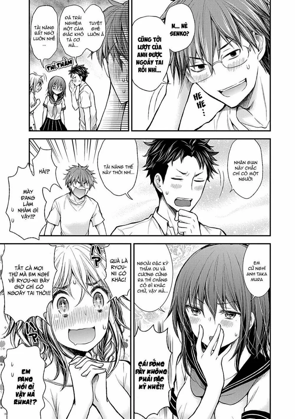 Henjo - Hen Na Joshi Kousei Amaguri Chiko Chapter 56 - Trang 17