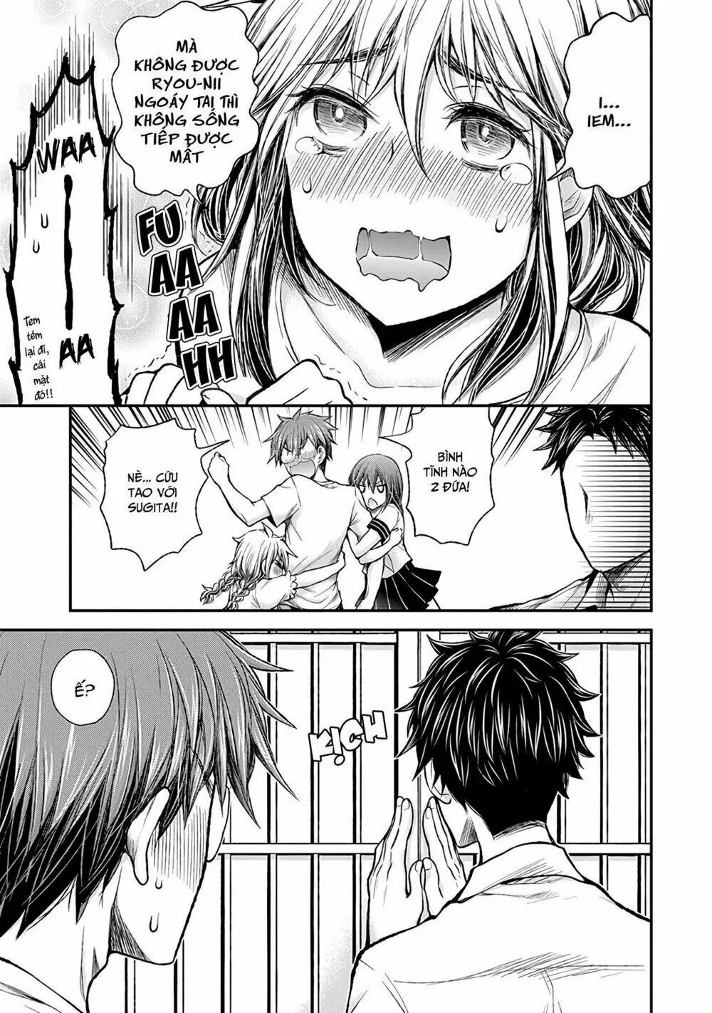 Henjo - Hen Na Joshi Kousei Amaguri Chiko Chapter 56 - Trang 19