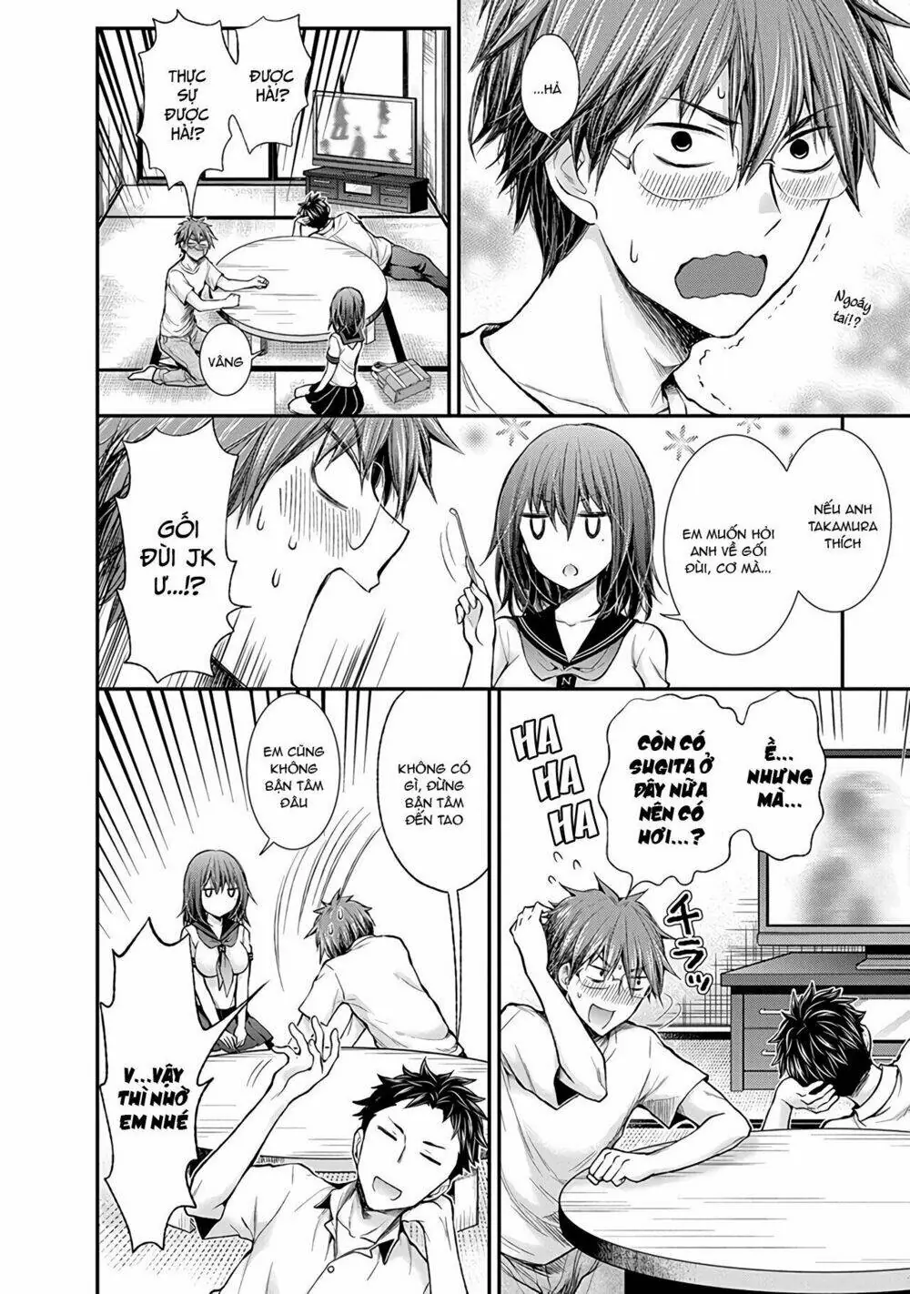 Henjo - Hen Na Joshi Kousei Amaguri Chiko Chapter 56 - Trang 4