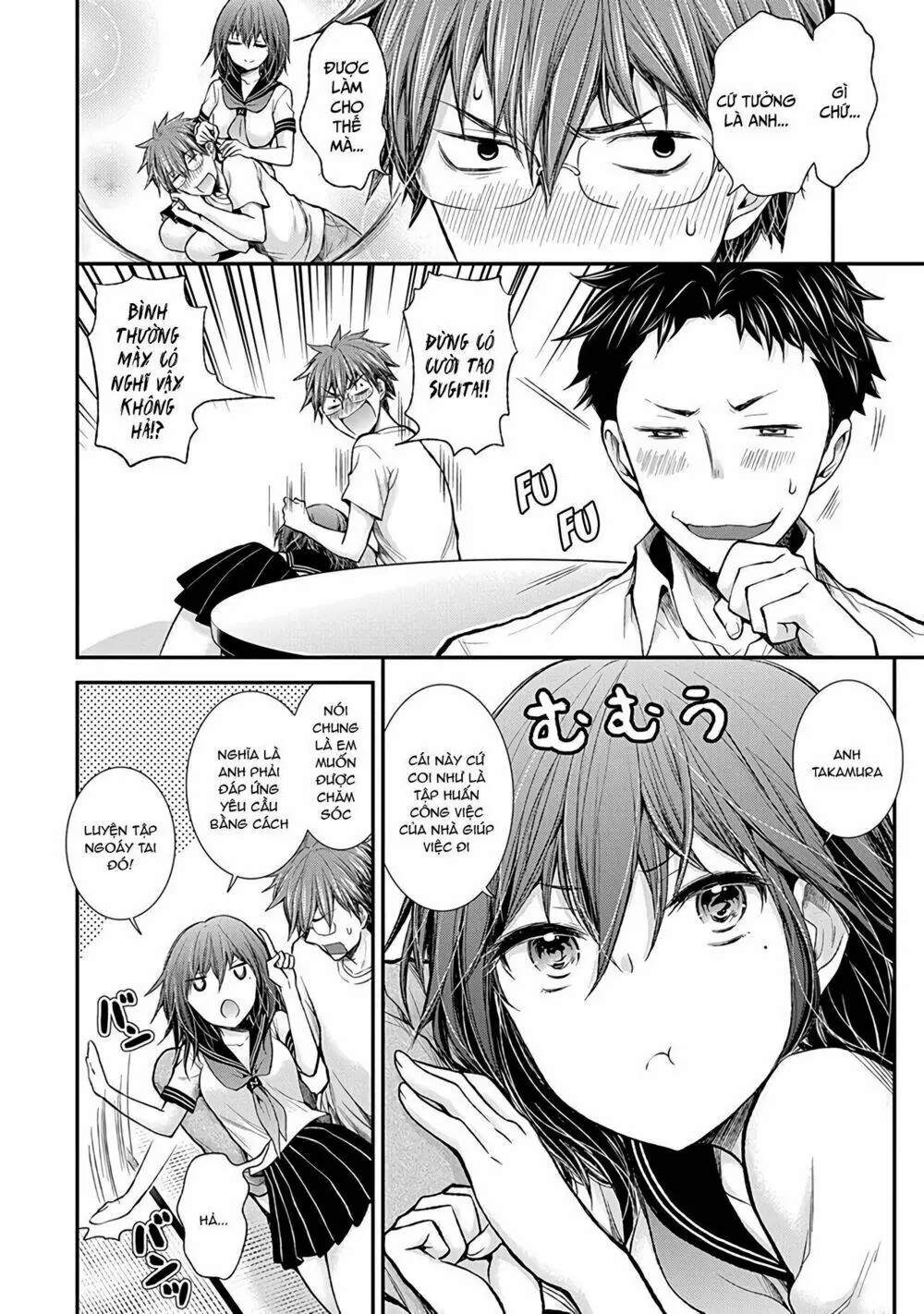 Henjo - Hen Na Joshi Kousei Amaguri Chiko Chapter 56 - Trang 6