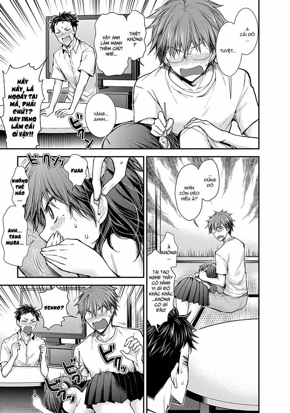 Henjo - Hen Na Joshi Kousei Amaguri Chiko Chapter 56 - Trang 9