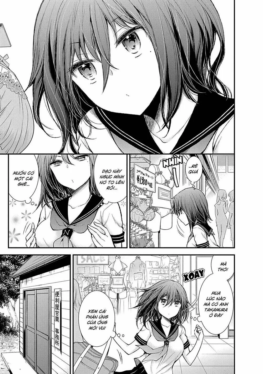 Henjo - Hen Na Joshi Kousei Amaguri Chiko Chapter 57 - Trang 13