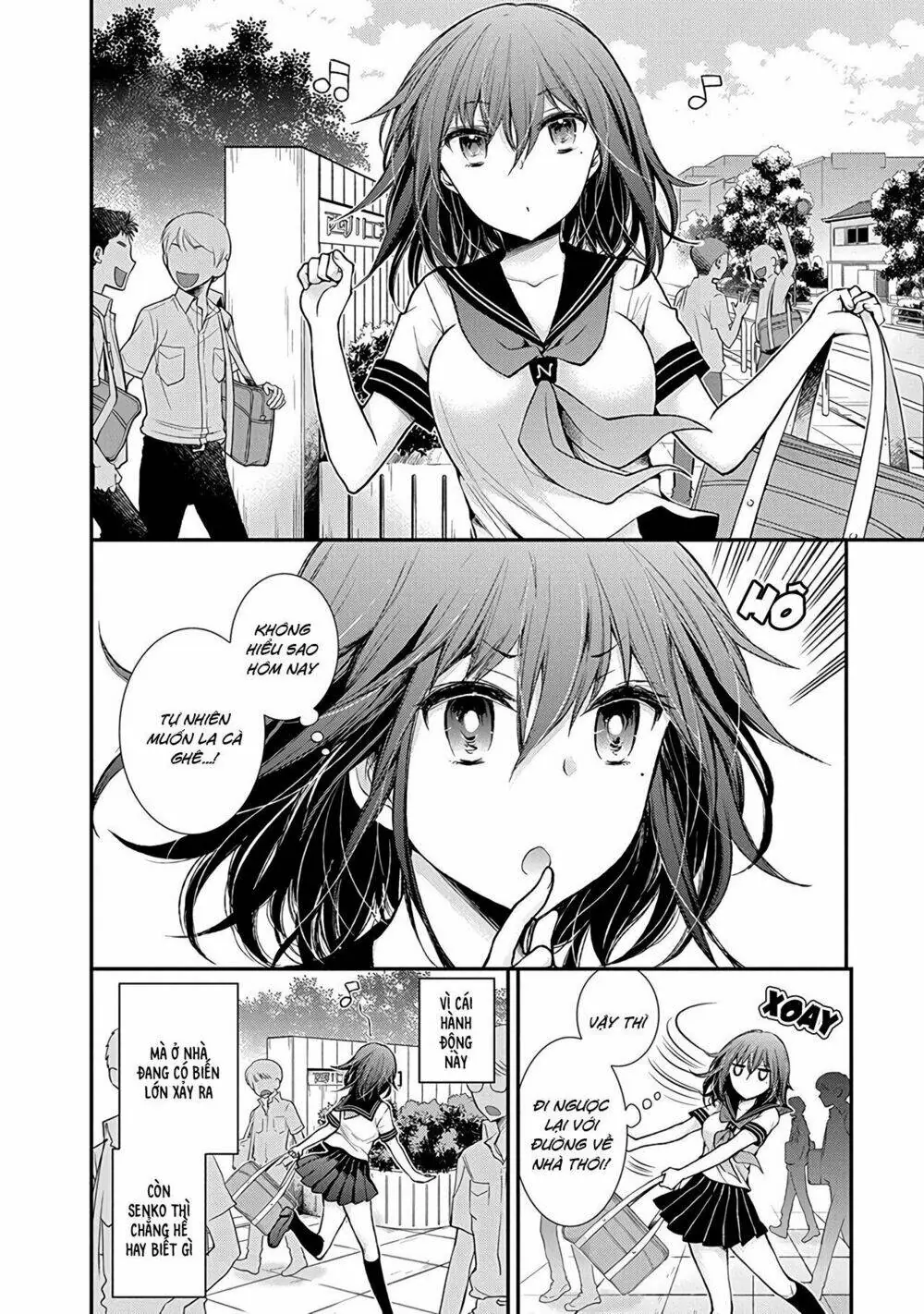 Henjo - Hen Na Joshi Kousei Amaguri Chiko Chapter 57 - Trang 4