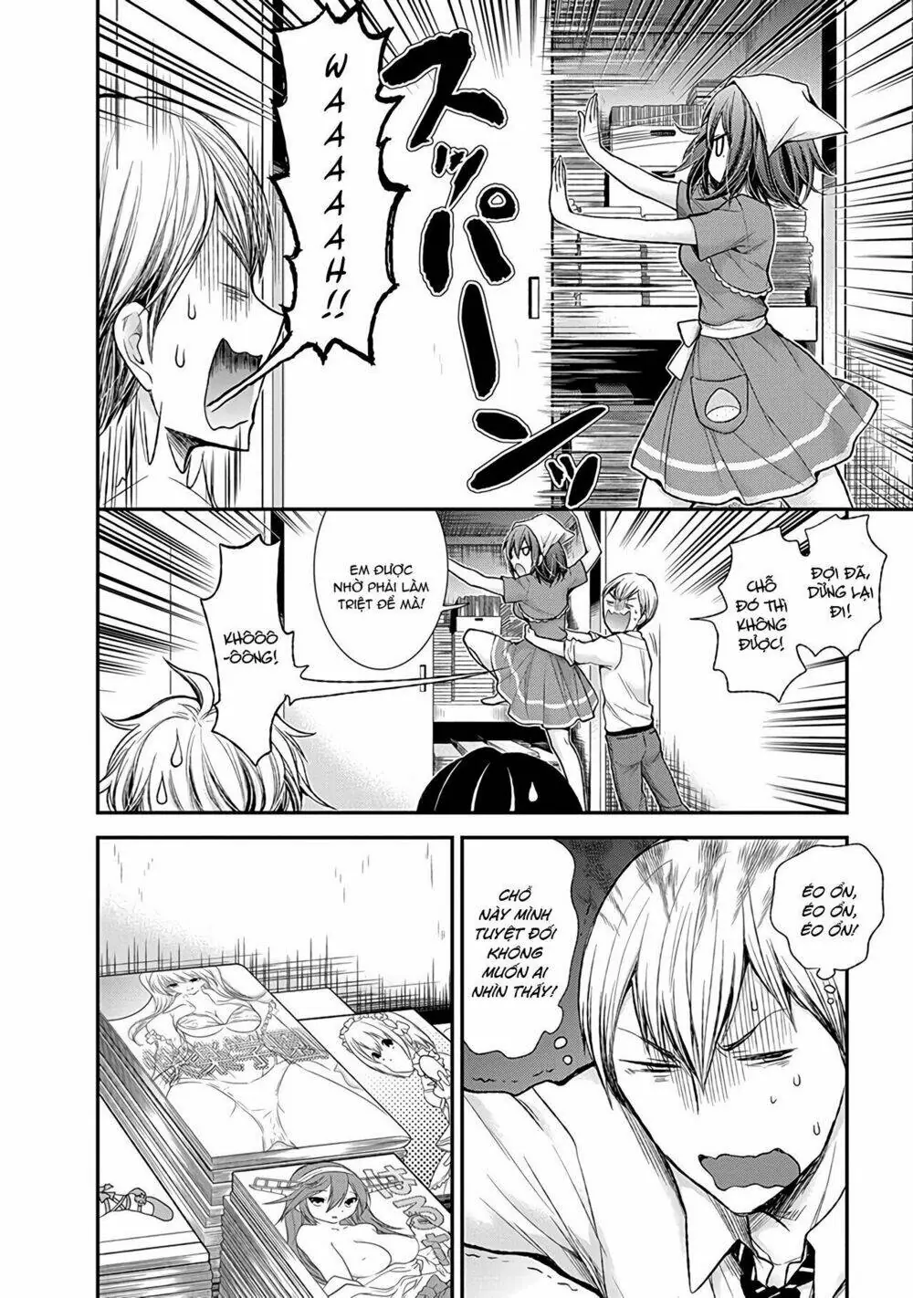 Henjo - Hen Na Joshi Kousei Amaguri Chiko Chapter 58 - Trang 12