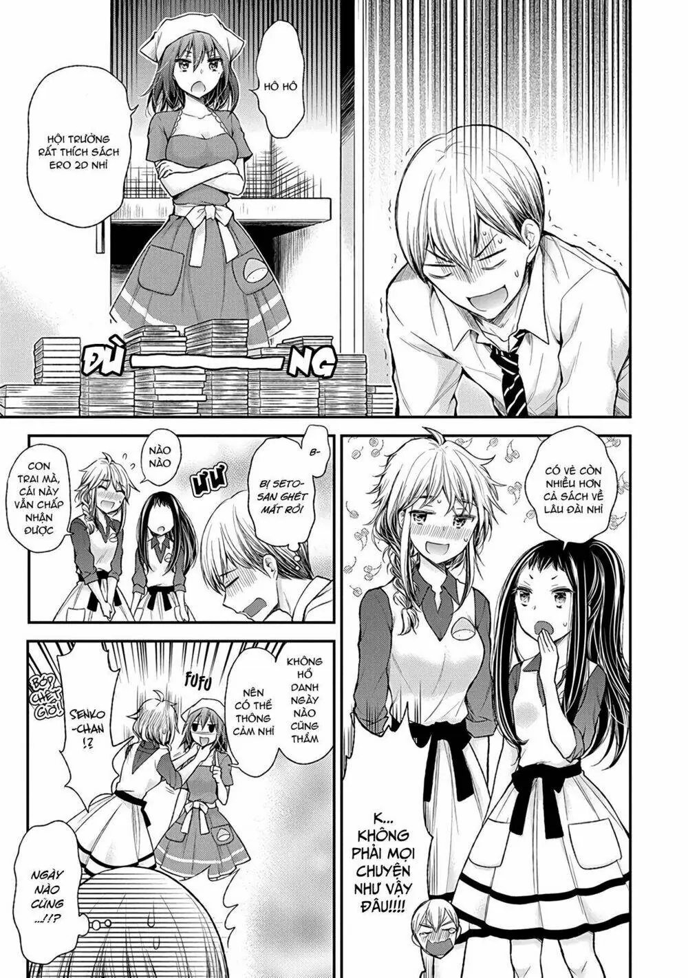 Henjo - Hen Na Joshi Kousei Amaguri Chiko Chapter 58 - Trang 13