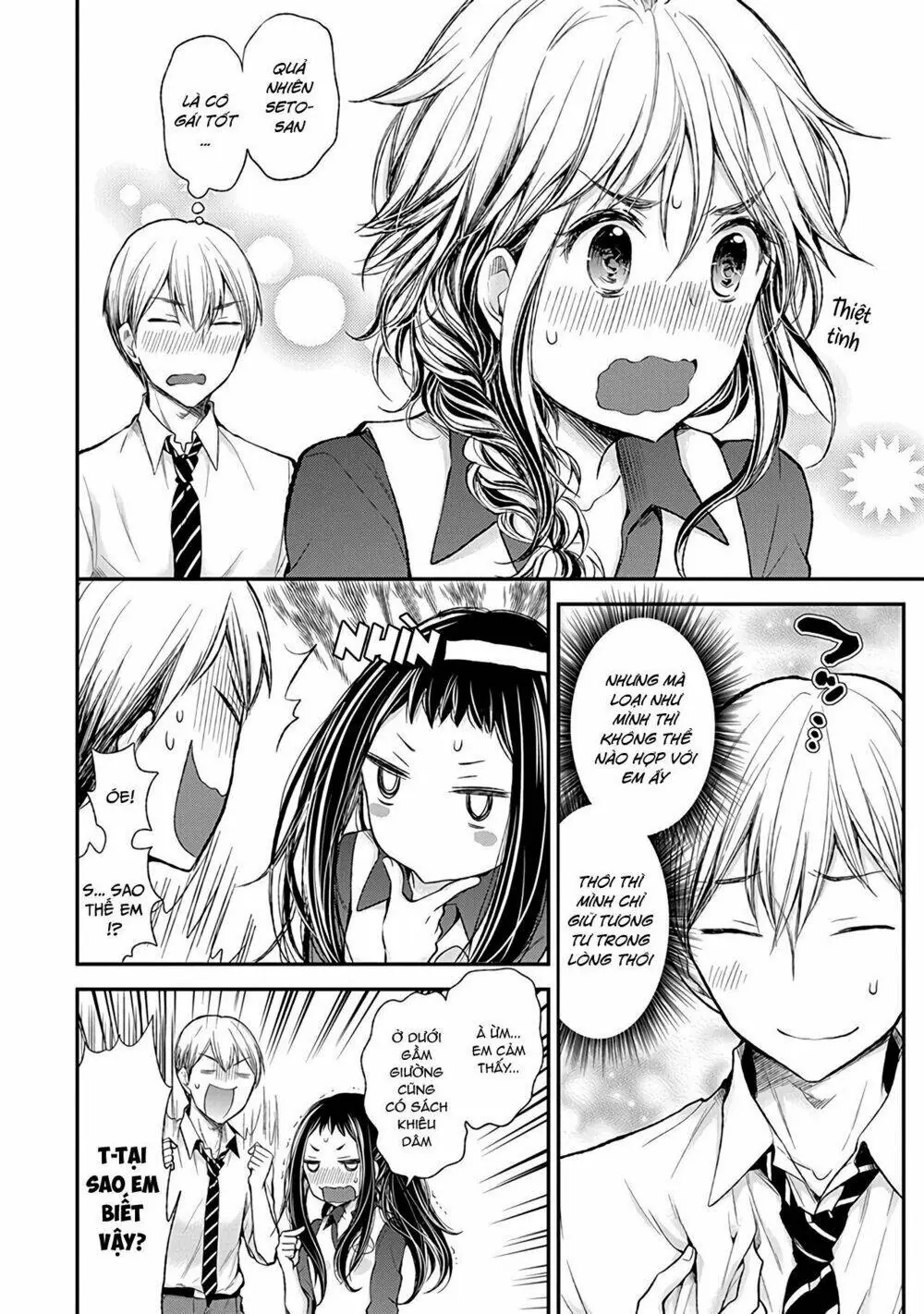 Henjo - Hen Na Joshi Kousei Amaguri Chiko Chapter 58 - Trang 14