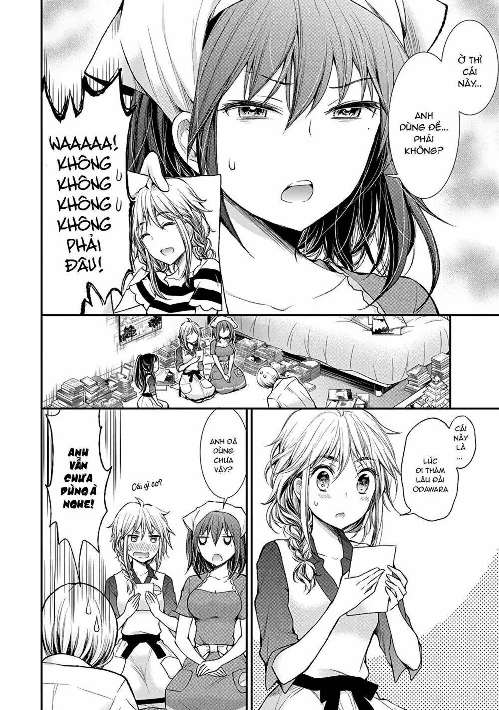 Henjo - Hen Na Joshi Kousei Amaguri Chiko Chapter 58 - Trang 16
