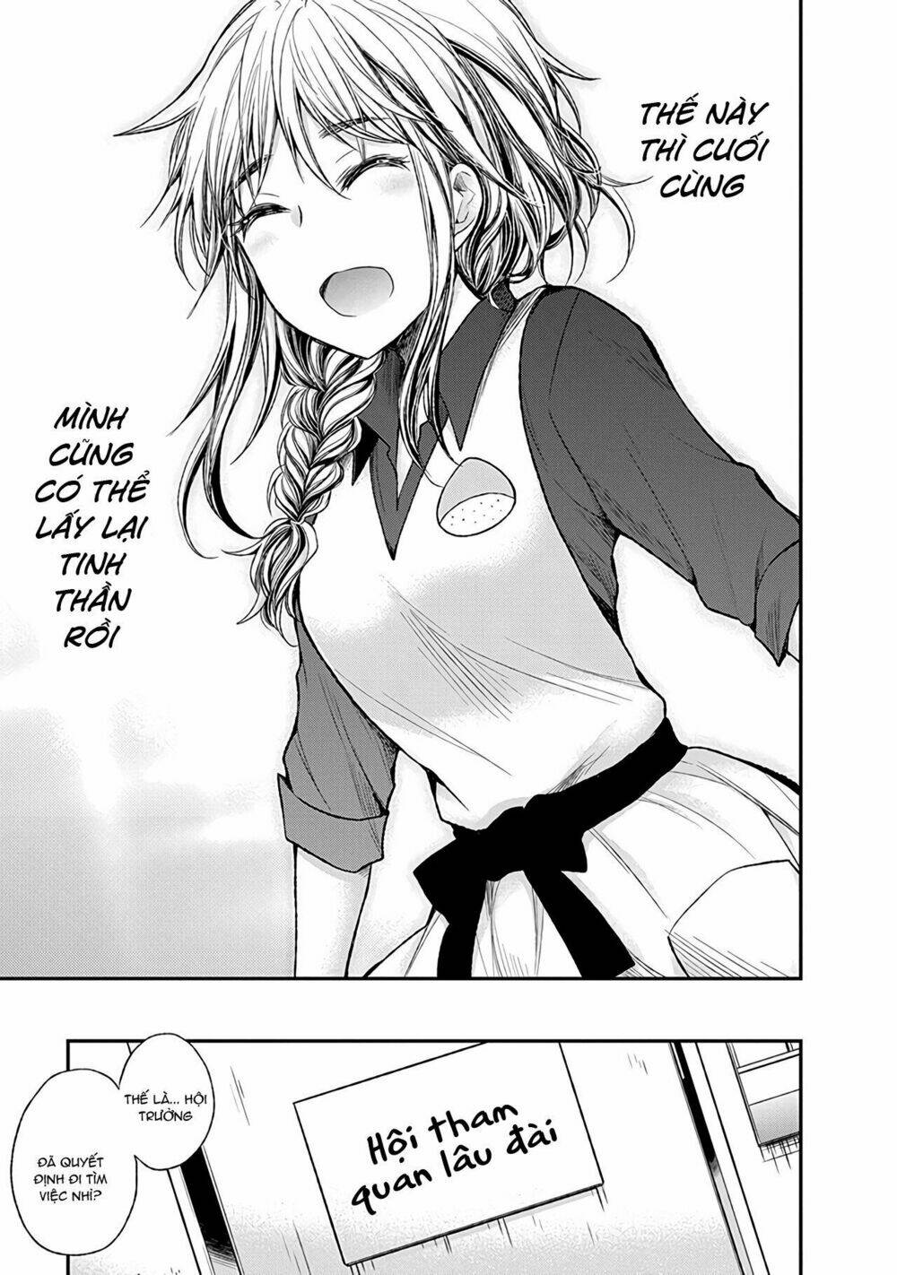 Henjo - Hen Na Joshi Kousei Amaguri Chiko Chapter 58 - Trang 21