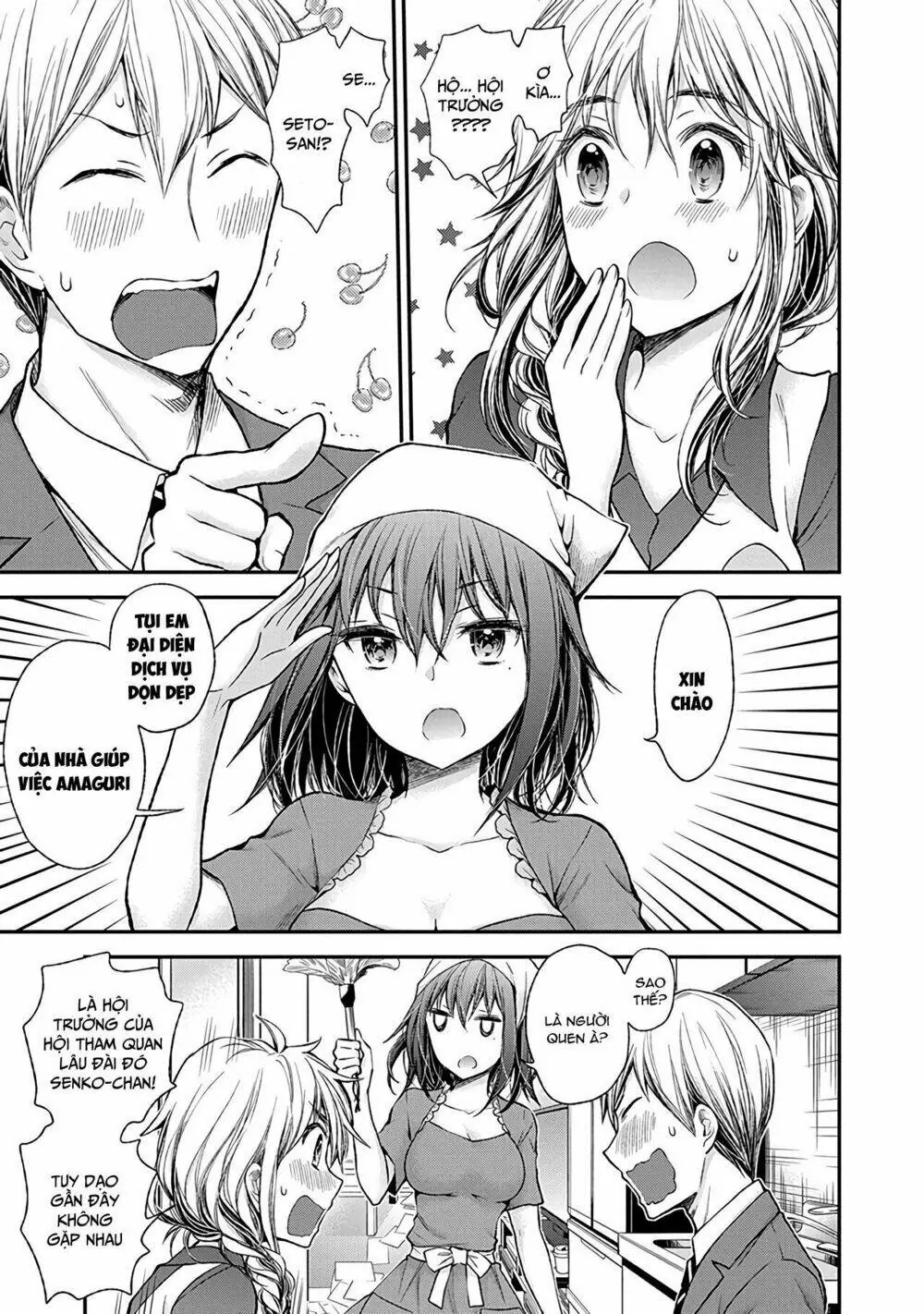 Henjo - Hen Na Joshi Kousei Amaguri Chiko Chapter 58 - Trang 5