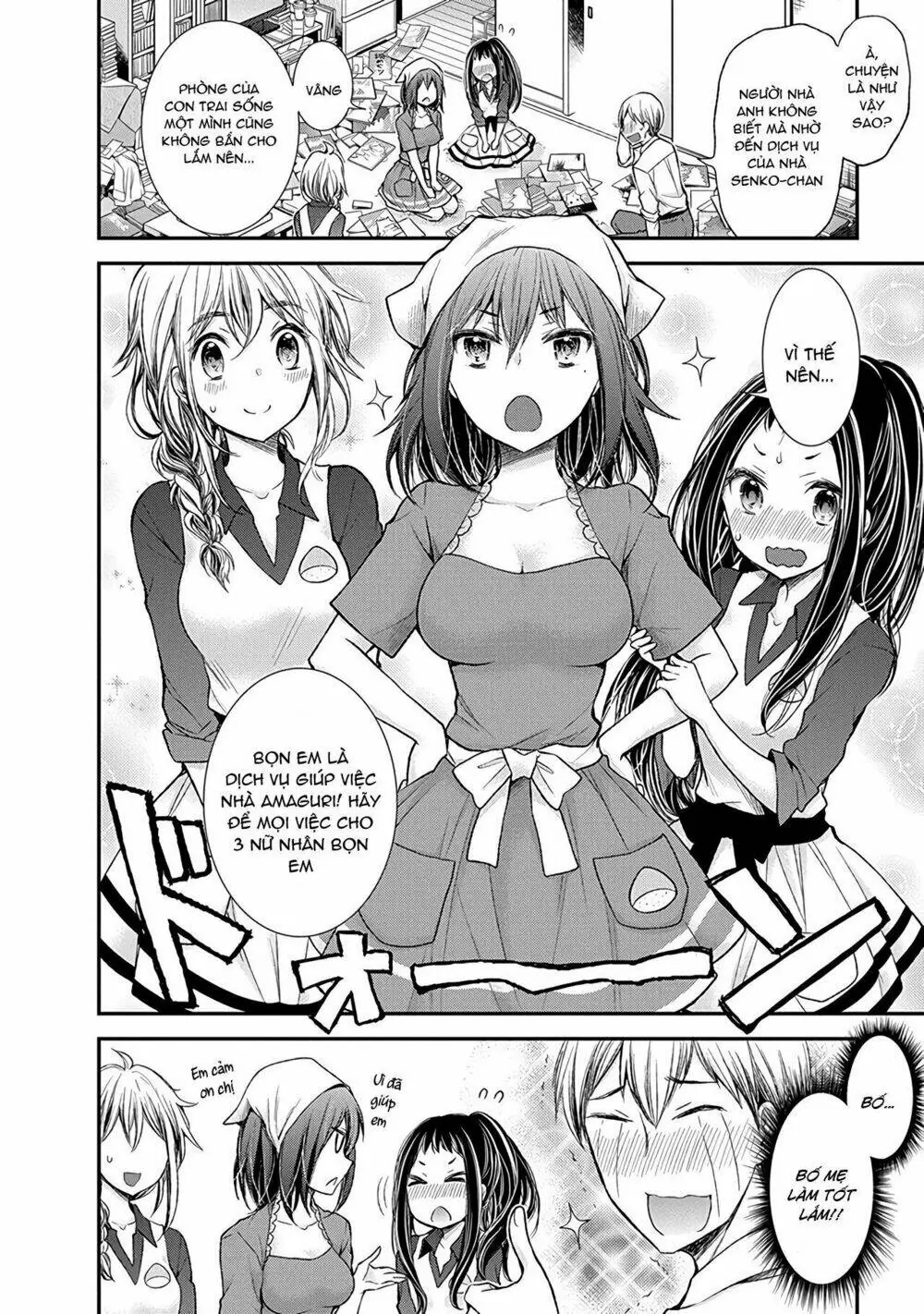 Henjo - Hen Na Joshi Kousei Amaguri Chiko Chapter 58 - Trang 6