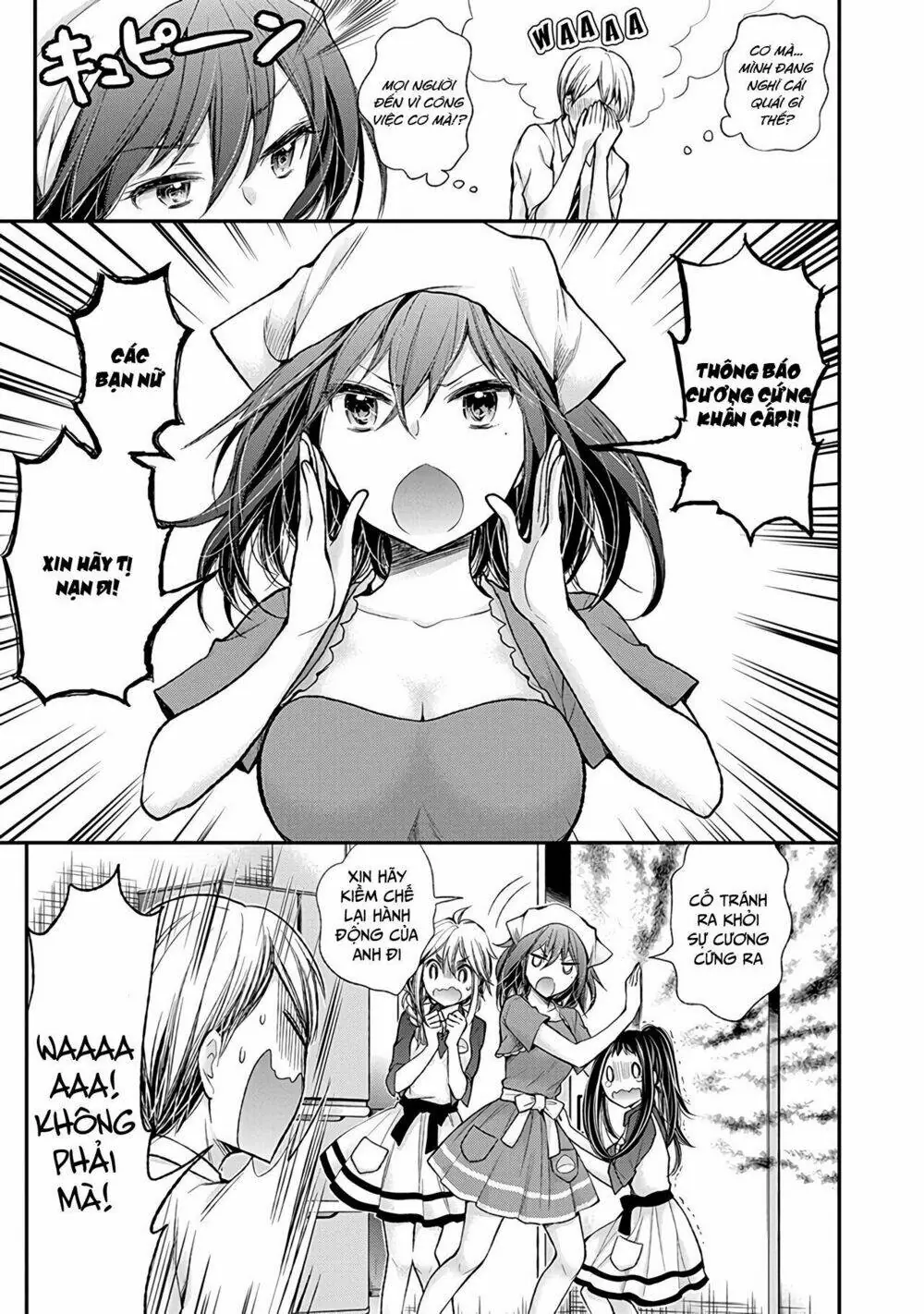 Henjo - Hen Na Joshi Kousei Amaguri Chiko Chapter 58 - Trang 9