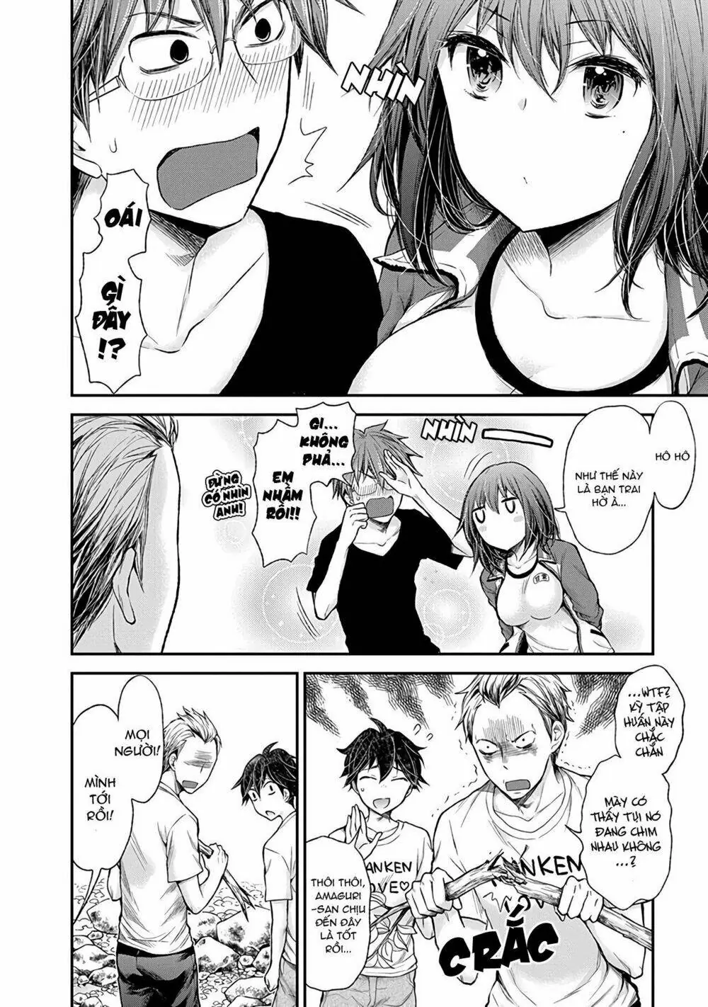 Henjo - Hen Na Joshi Kousei Amaguri Chiko Chapter 62 - Trang 6
