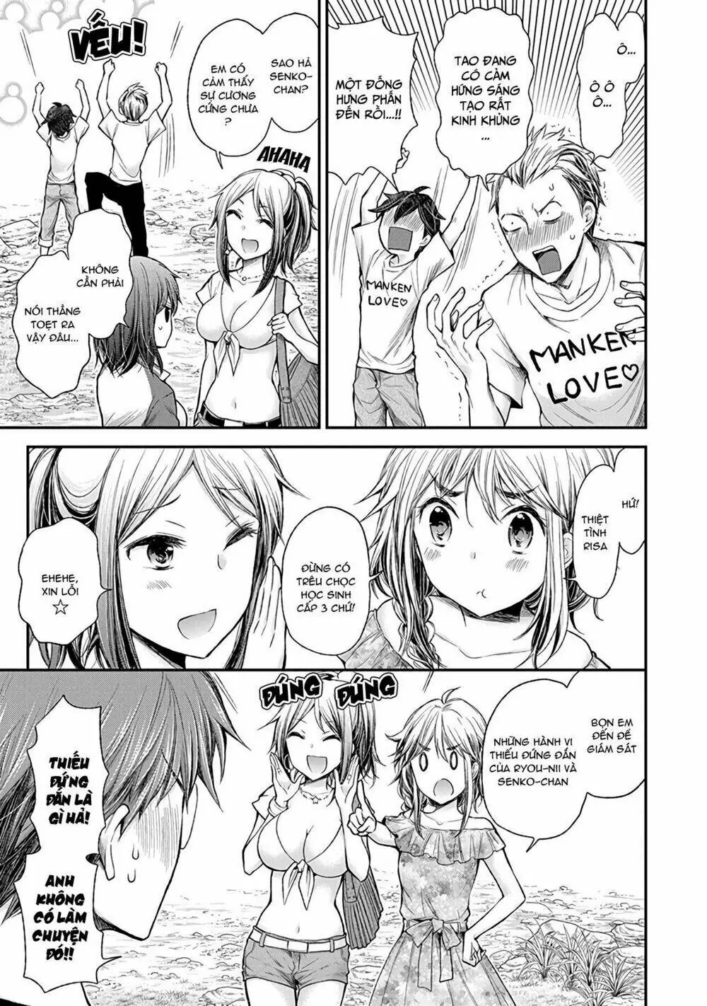 Henjo - Hen Na Joshi Kousei Amaguri Chiko Chapter 62 - Trang 9