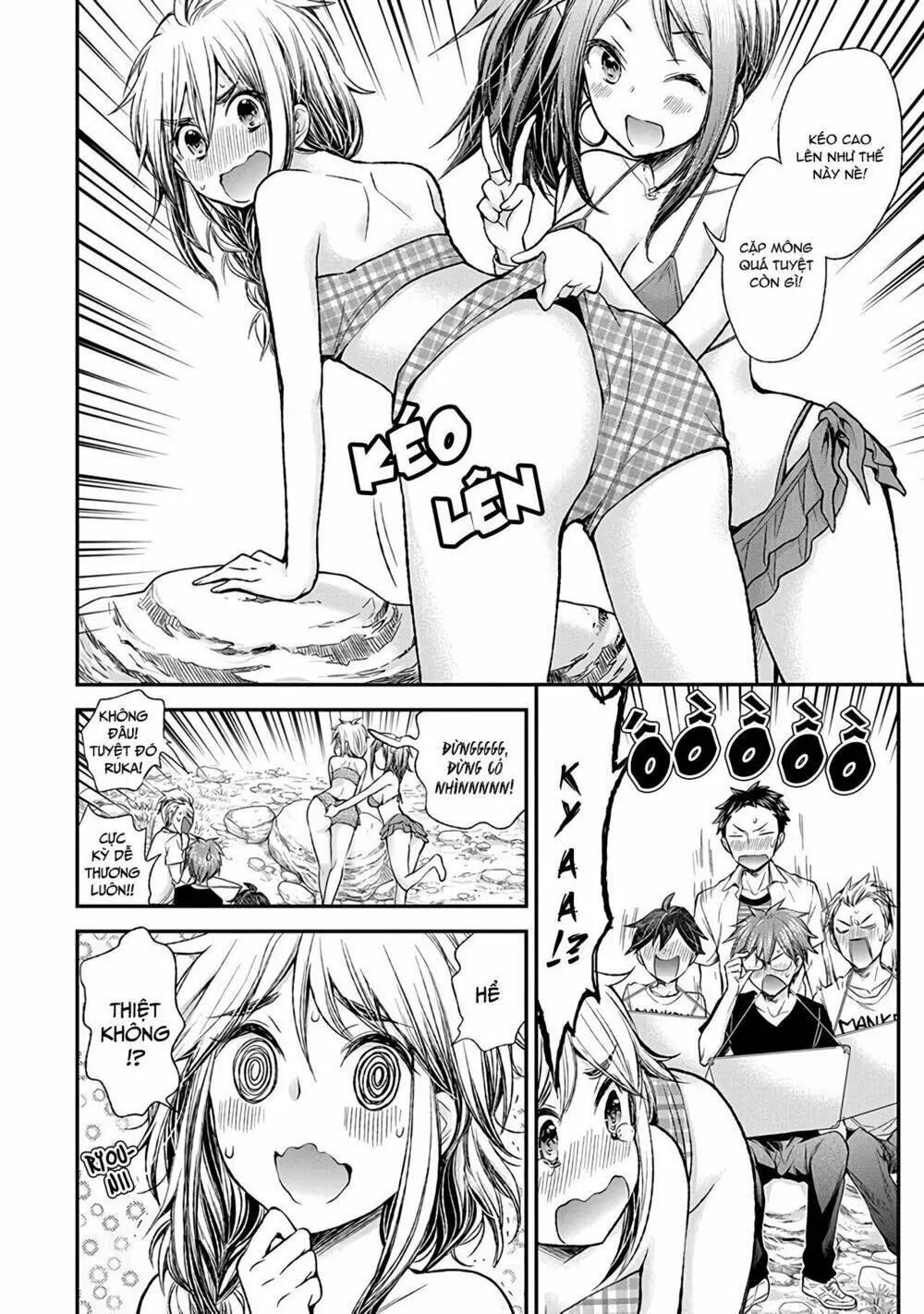 Henjo - Hen Na Joshi Kousei Amaguri Chiko Chapter 64 - Trang 16